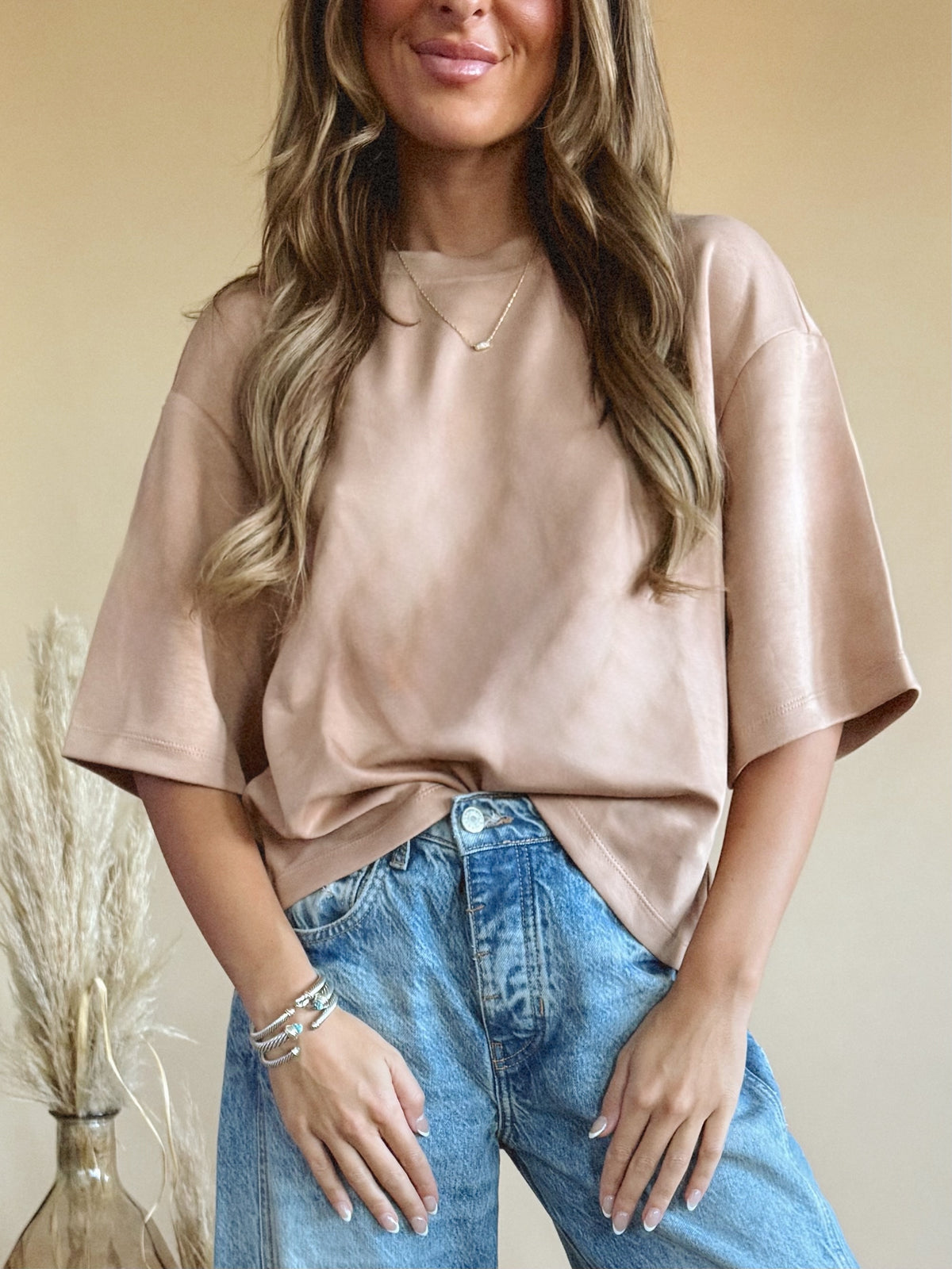 Emmalyn Top in Dark Taupe