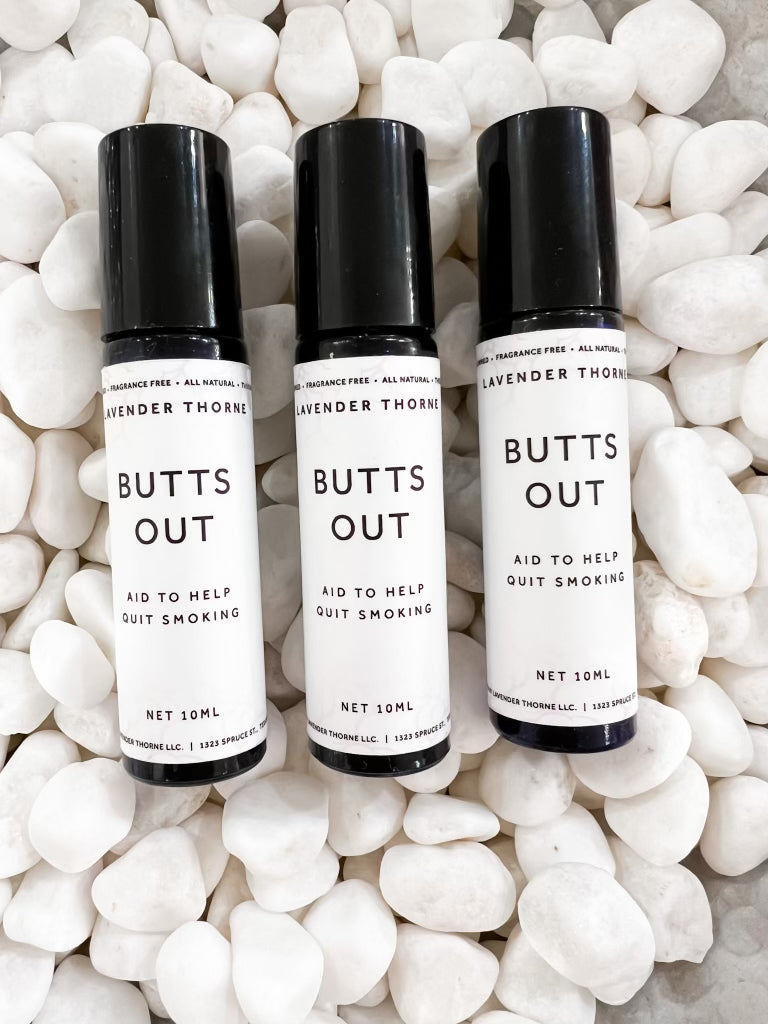 Butts Out Smoking Cessation Roller