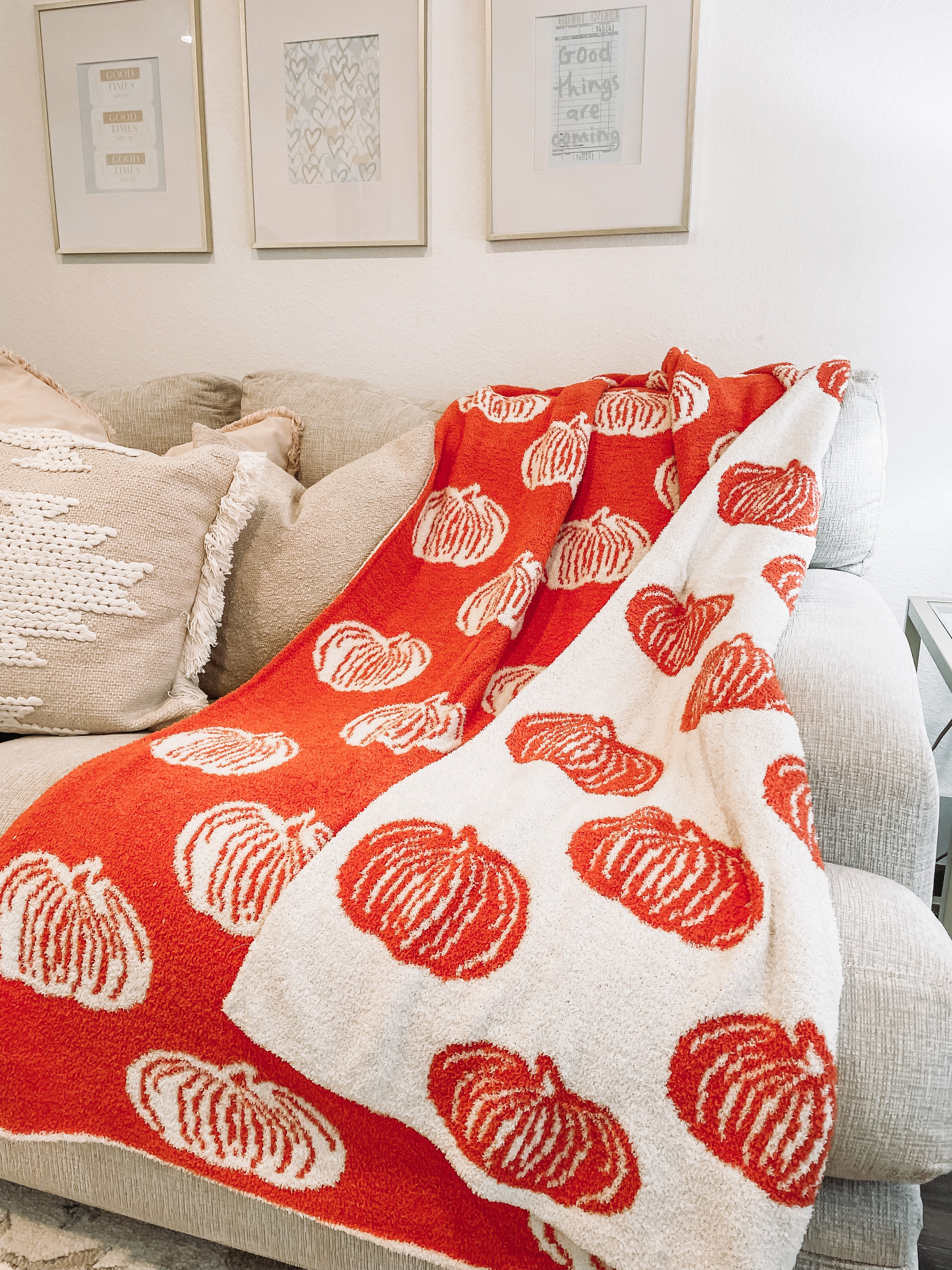 Pumpkin Blanket