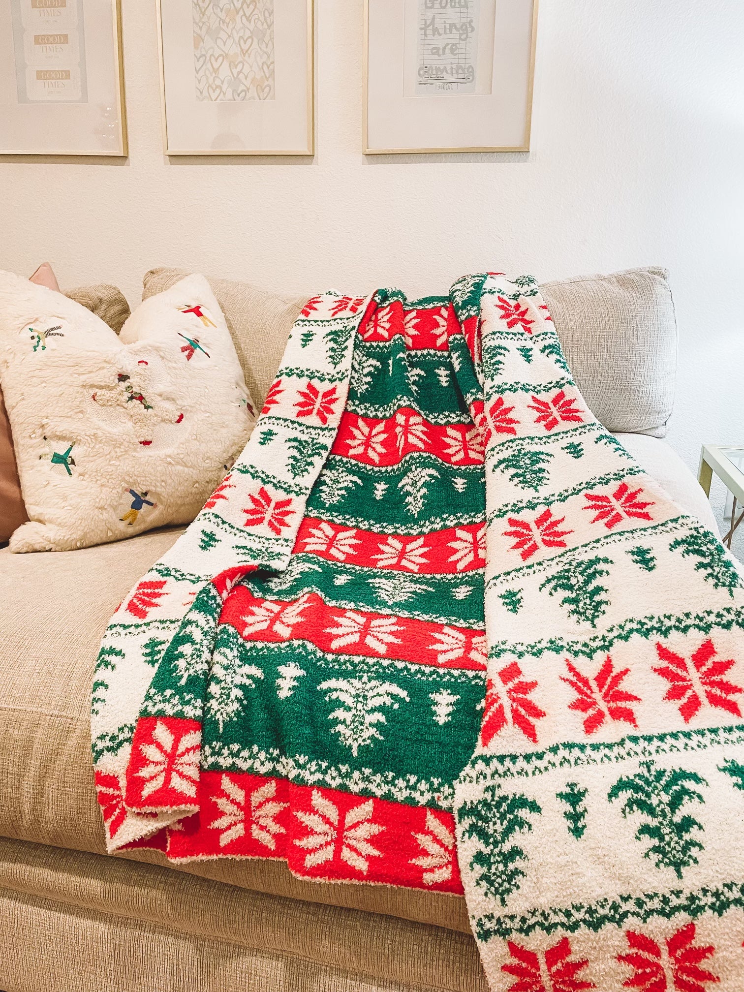 Christmas Tree Blanket