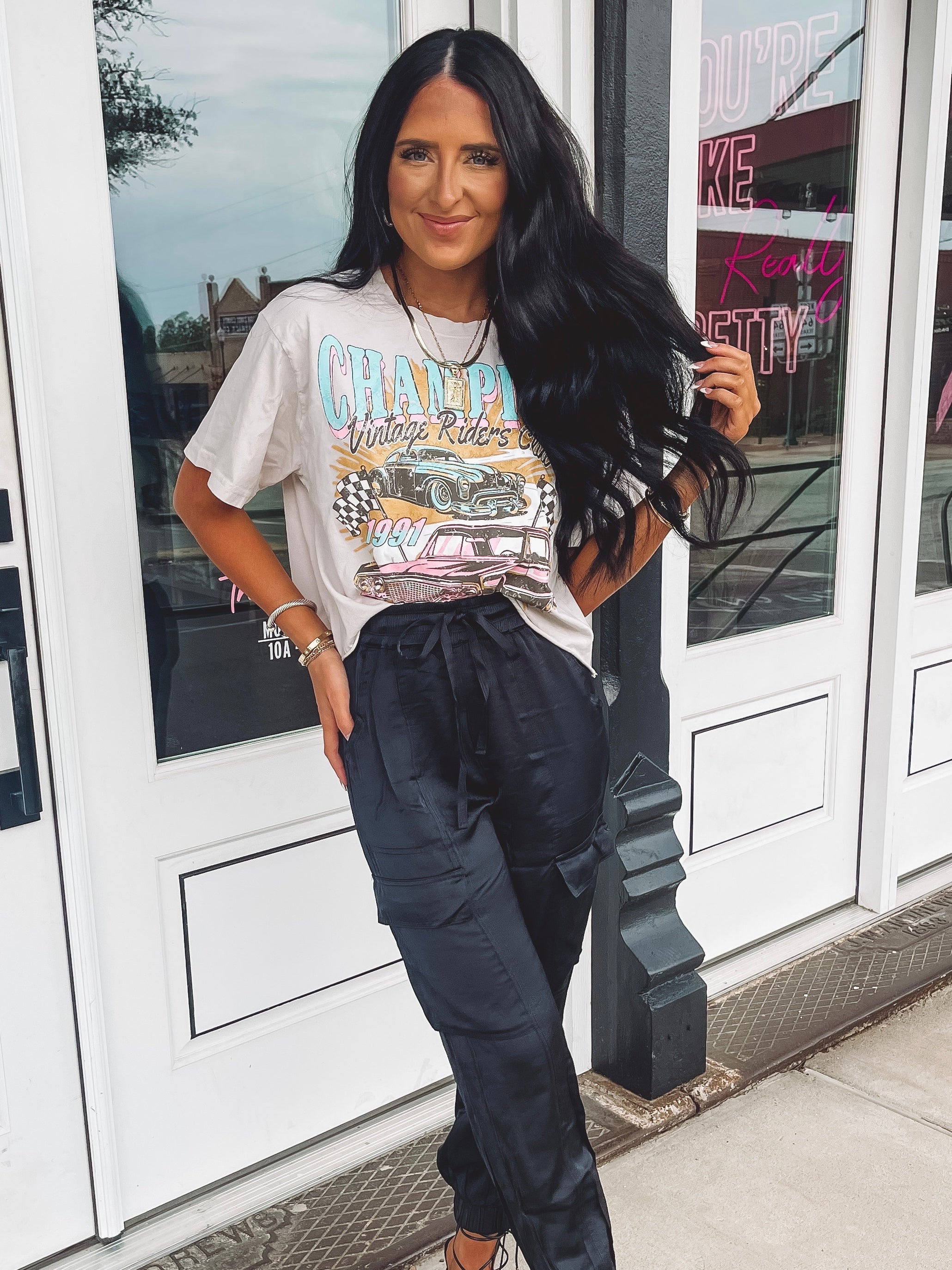 Danni Tee in Antique White