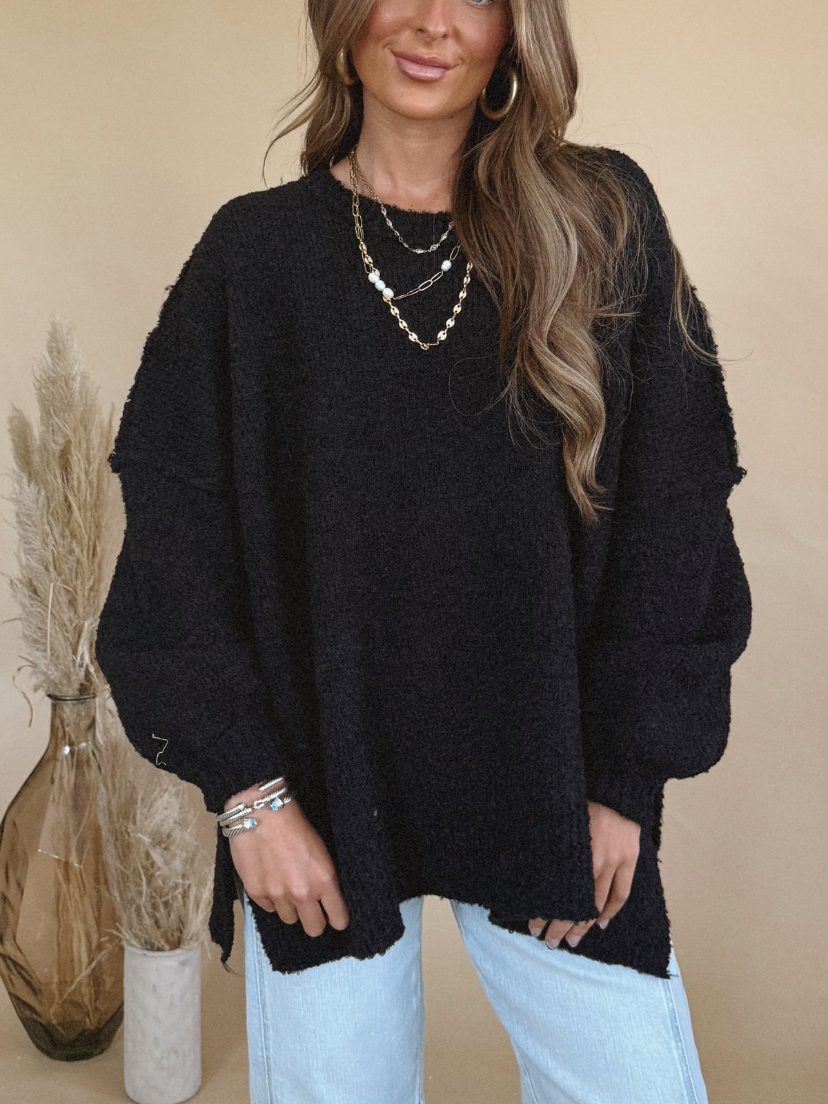 Maya Sweater in Black