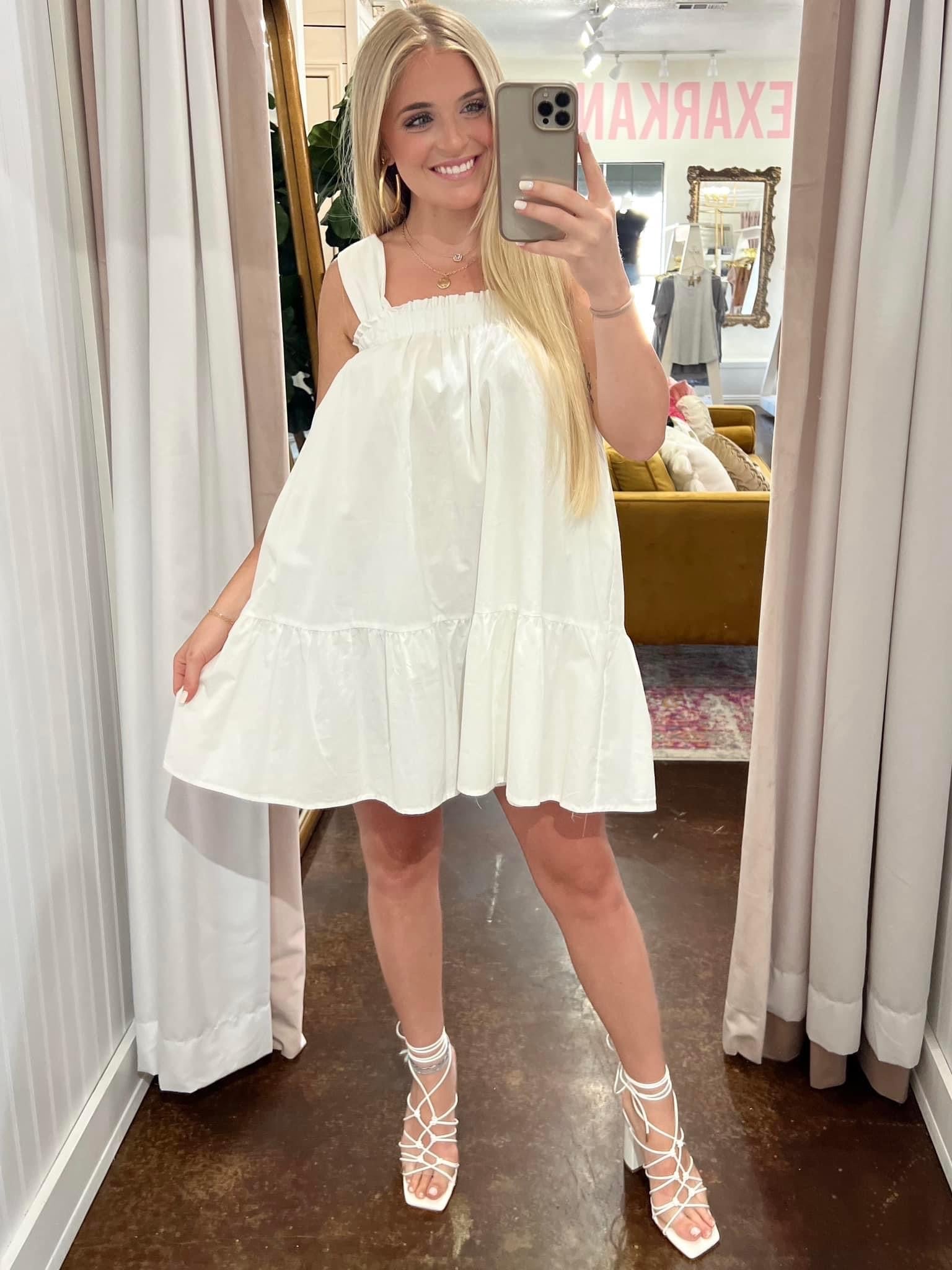 Diana Dress in White