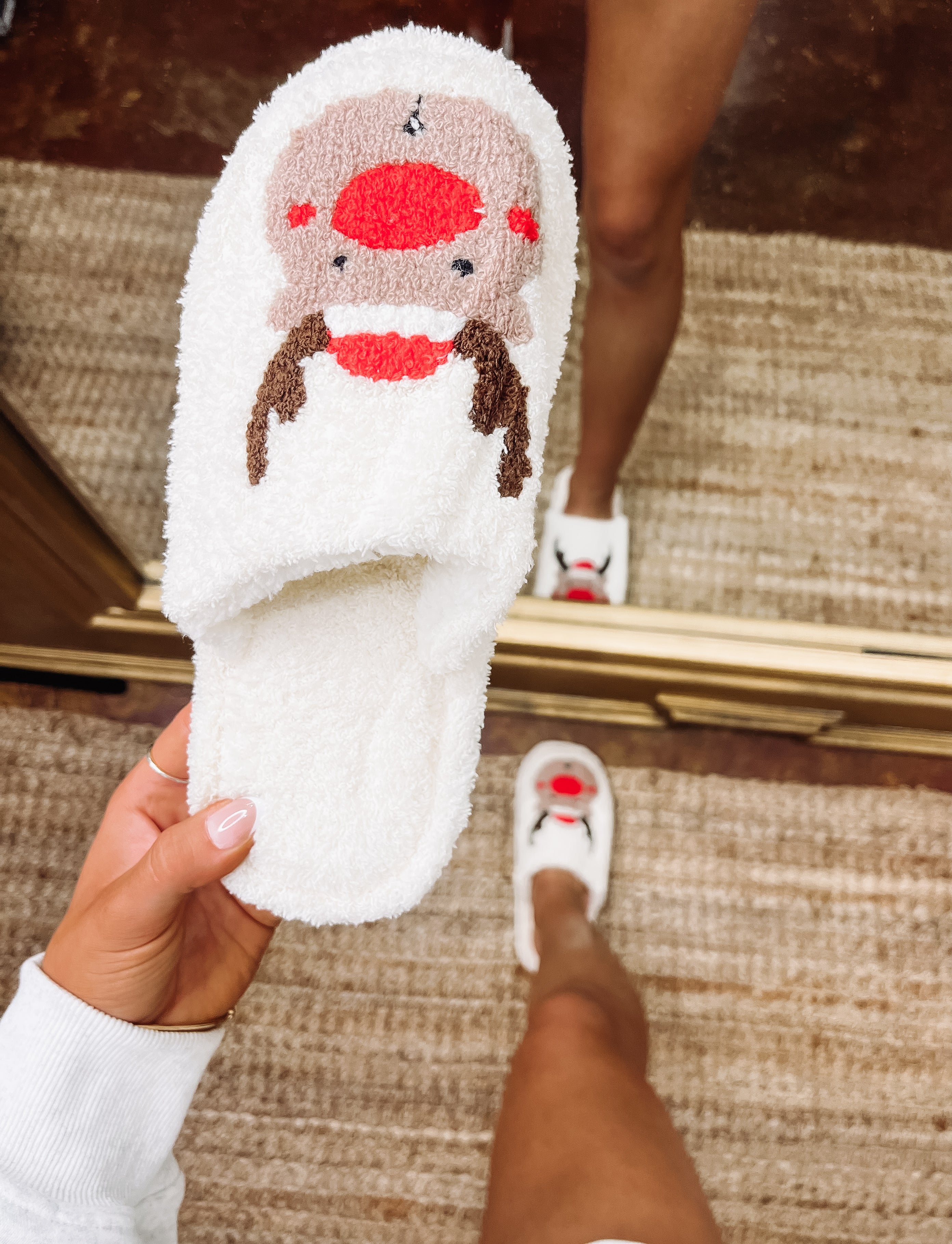 Reindeer Cozy Slippers