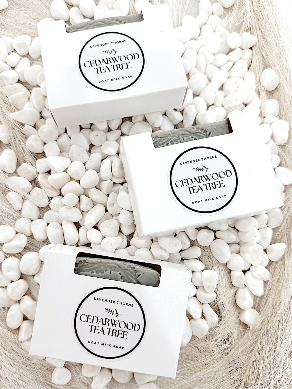 Cedarwood Tea Tree Goat Milk Soap