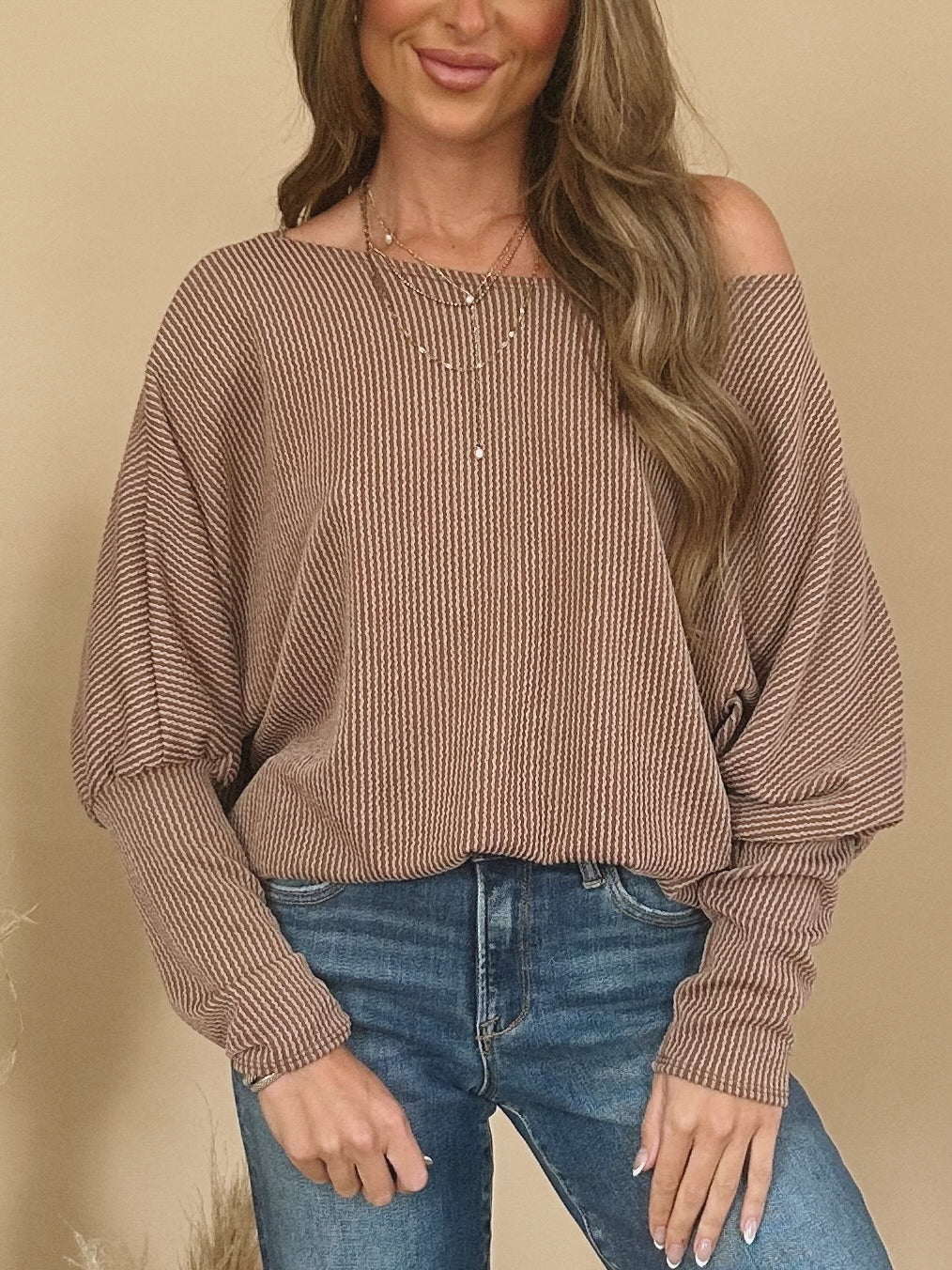 Molly Top in Camel