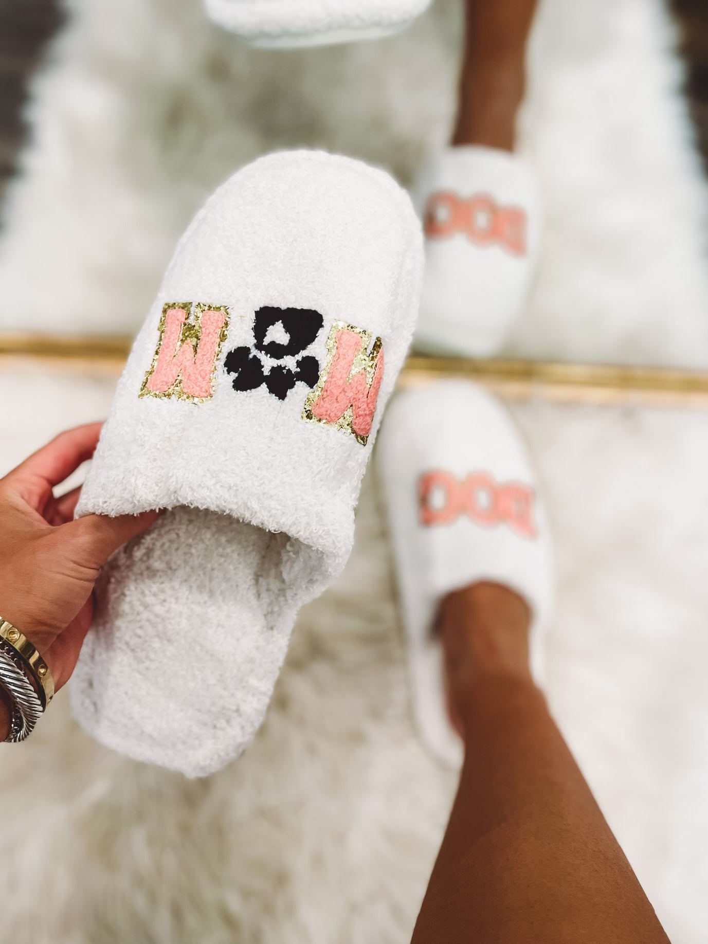 Dog Mom Cozy Slippers