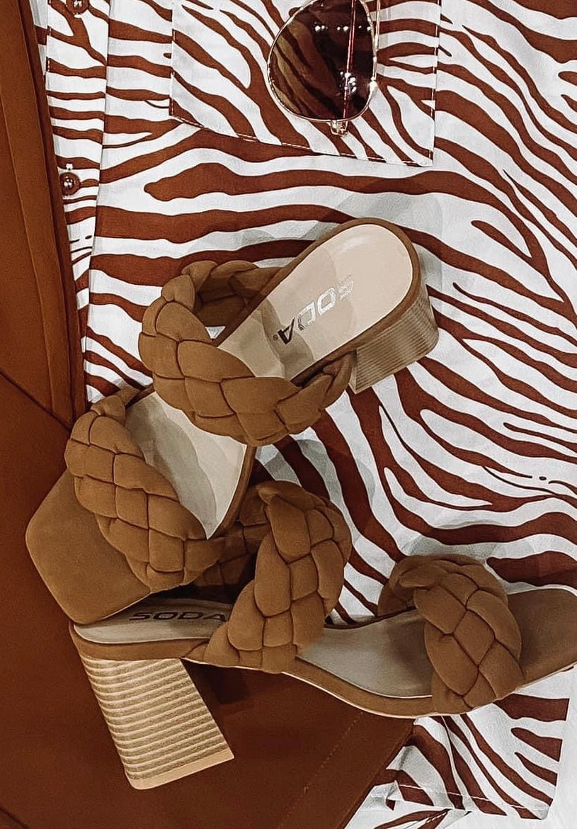 Brittany Heel in Brown