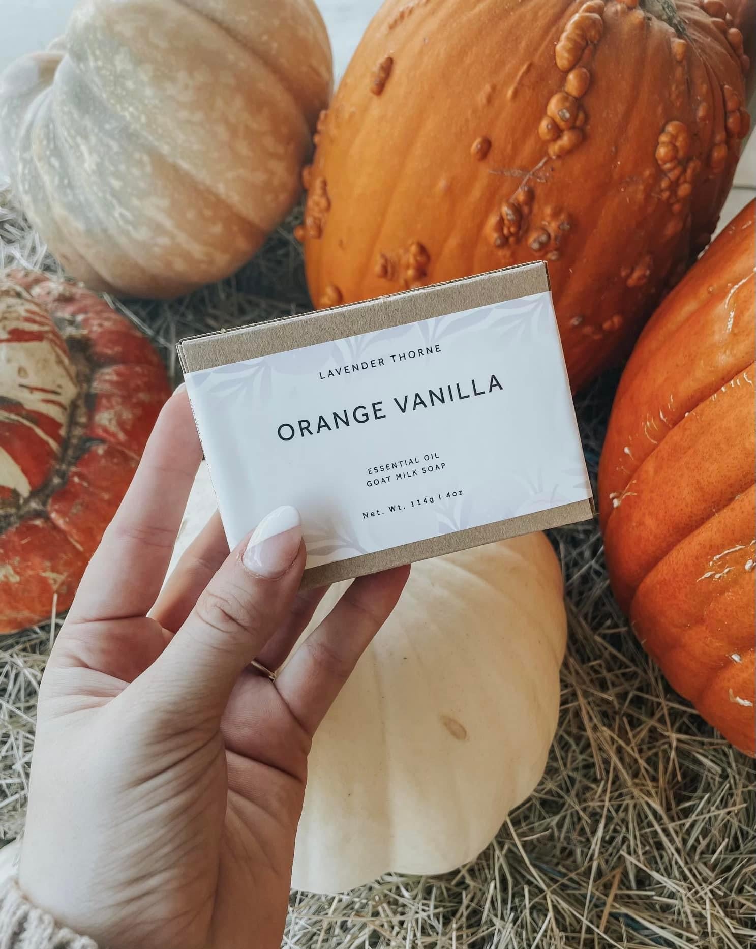 Orange Vanilla Goat Milk Soap