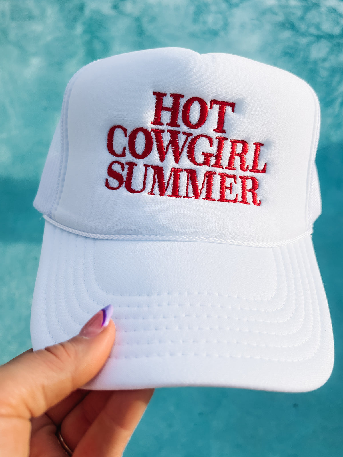 Cowgirl Summer Trucker