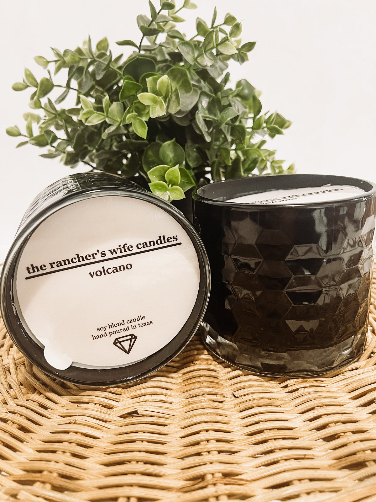 Volcano Candle Jar
