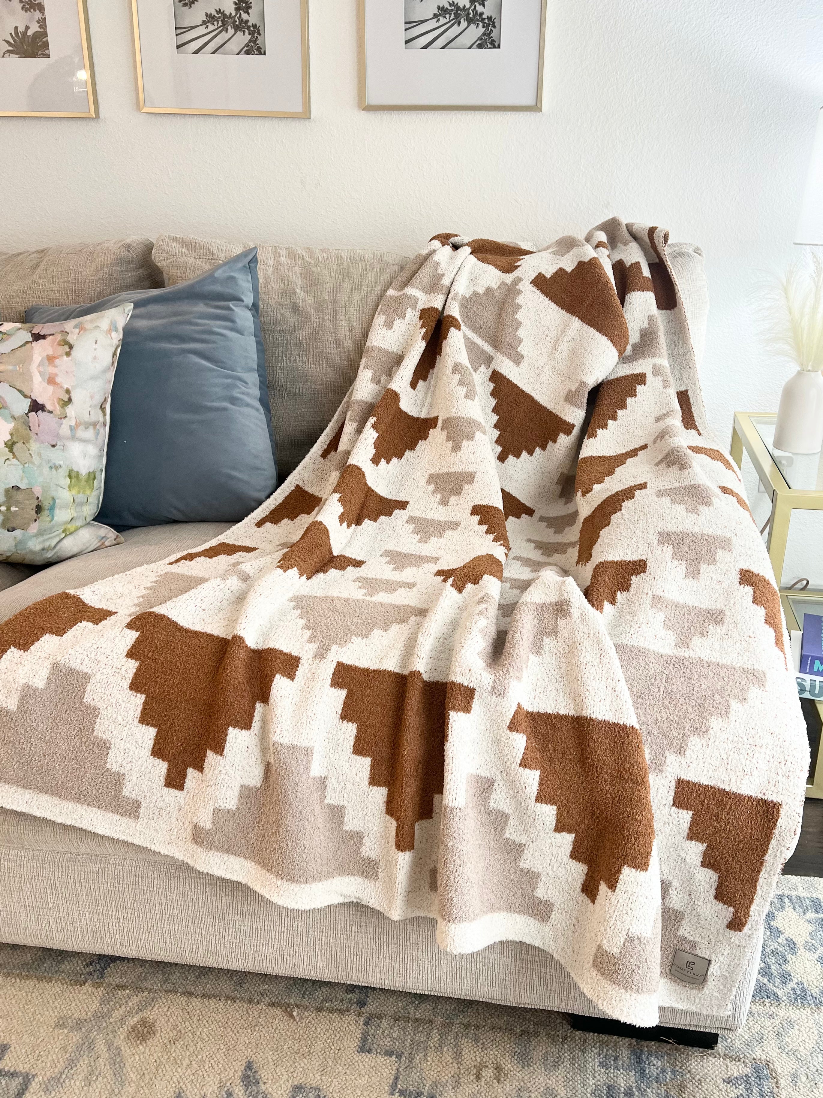 Pyramid Throw Blanket