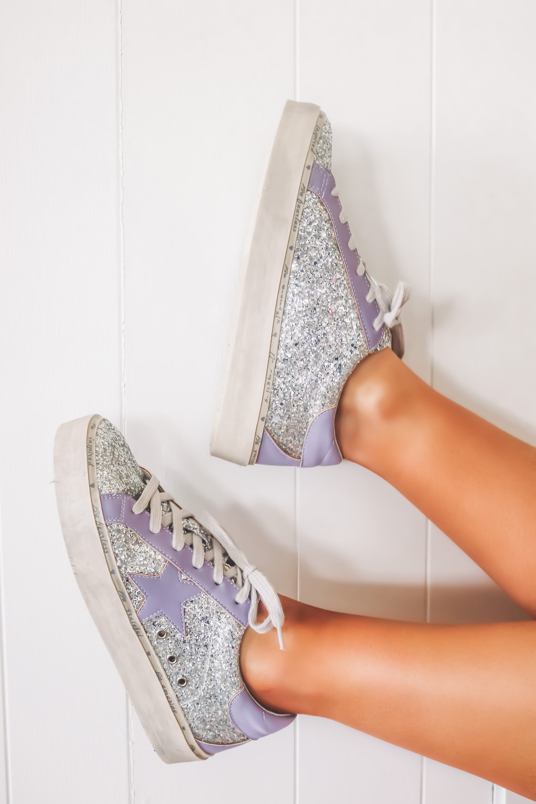 Pixie Sneakers in Silver