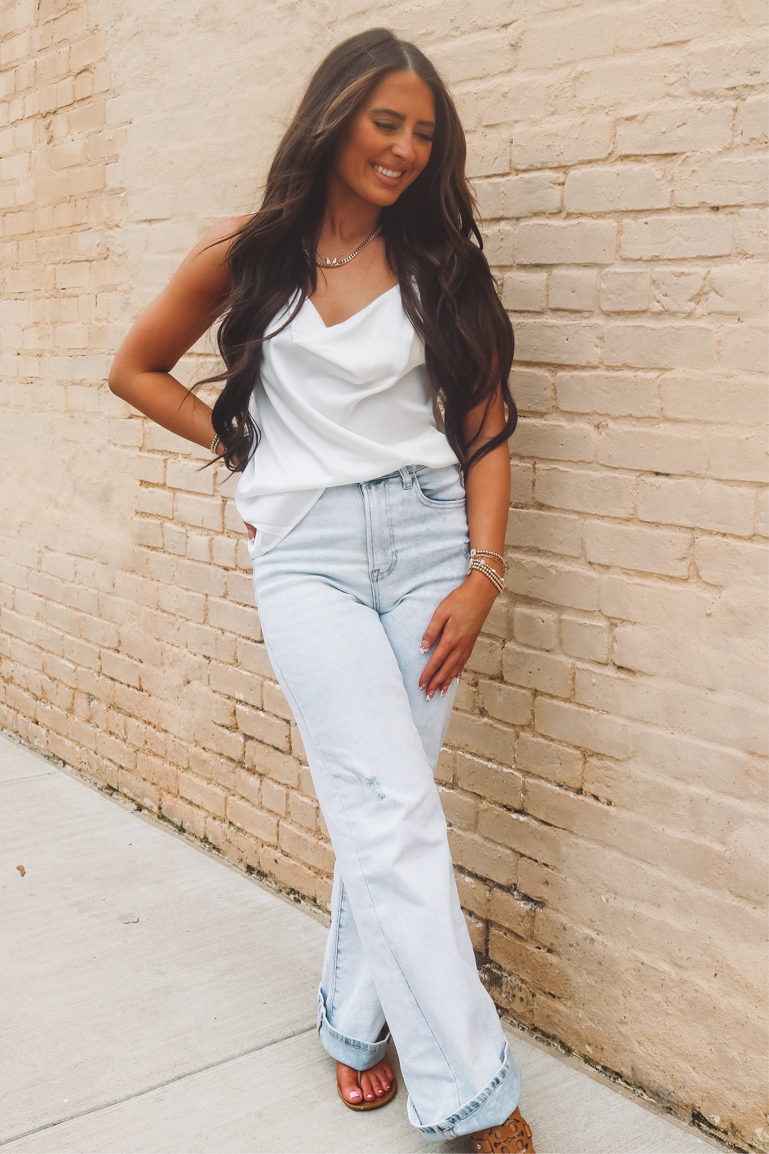 Mayci Top Ivory