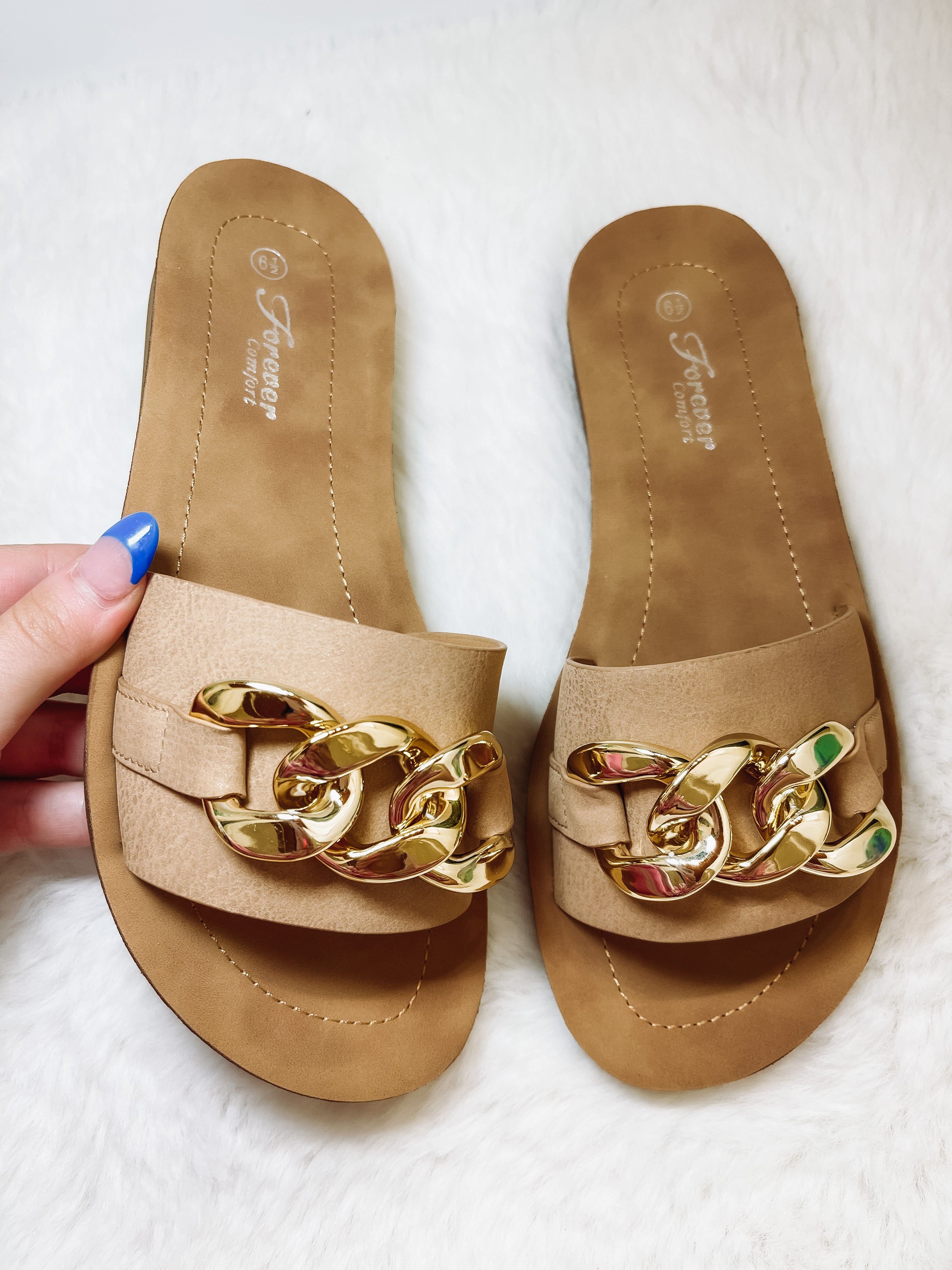 Yara Sandal in Taupe