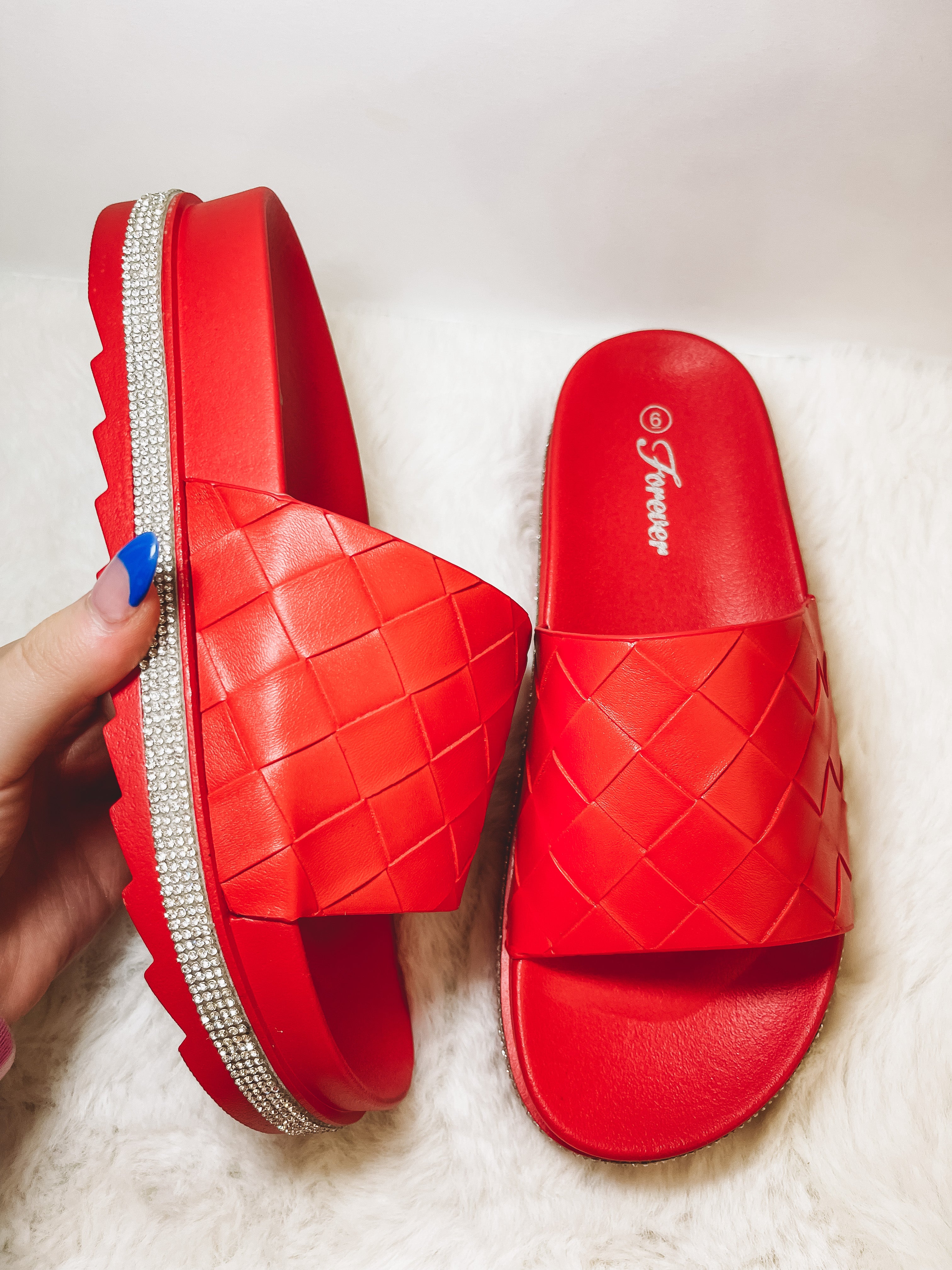 Great Sandals in Red