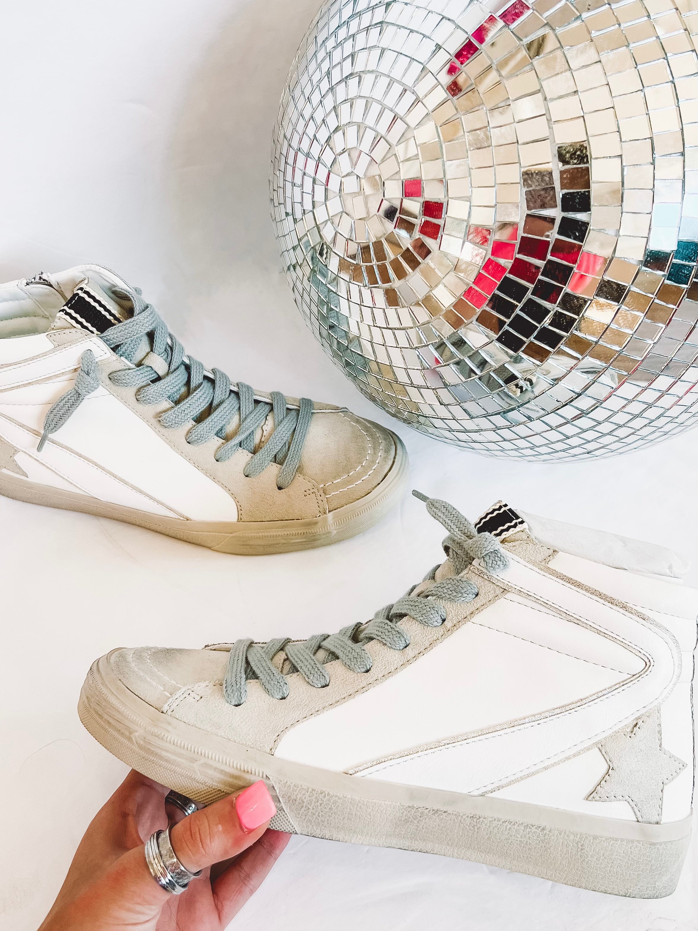 Roxanne Sneakers in Off White