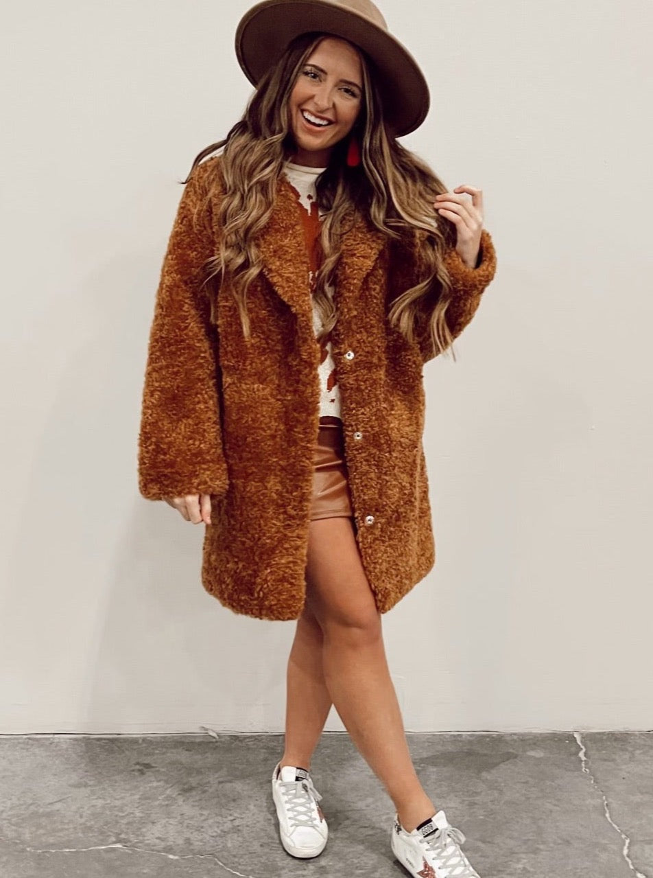 Jemma Jacket in Brown