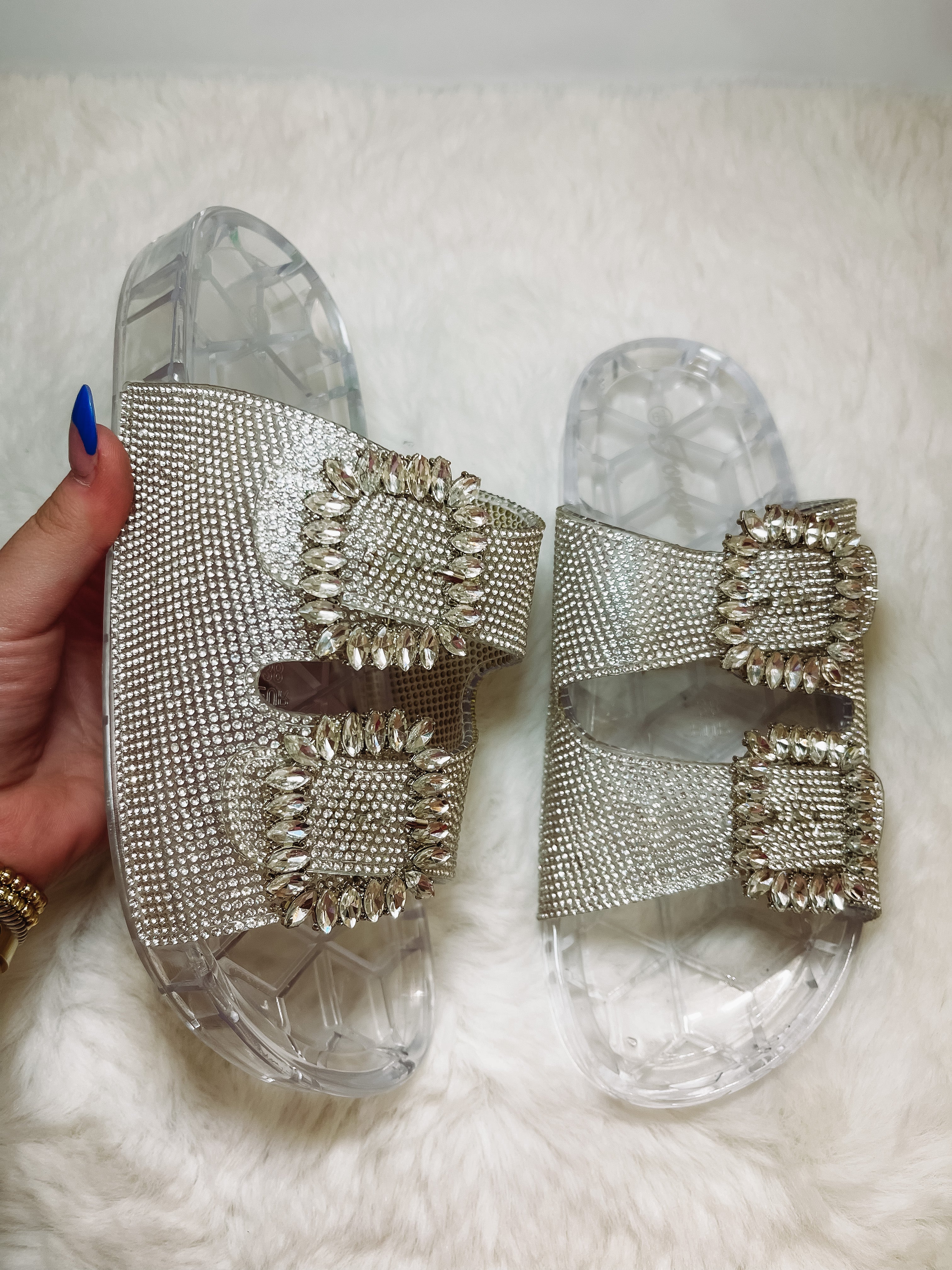 Candi Slides in Clear