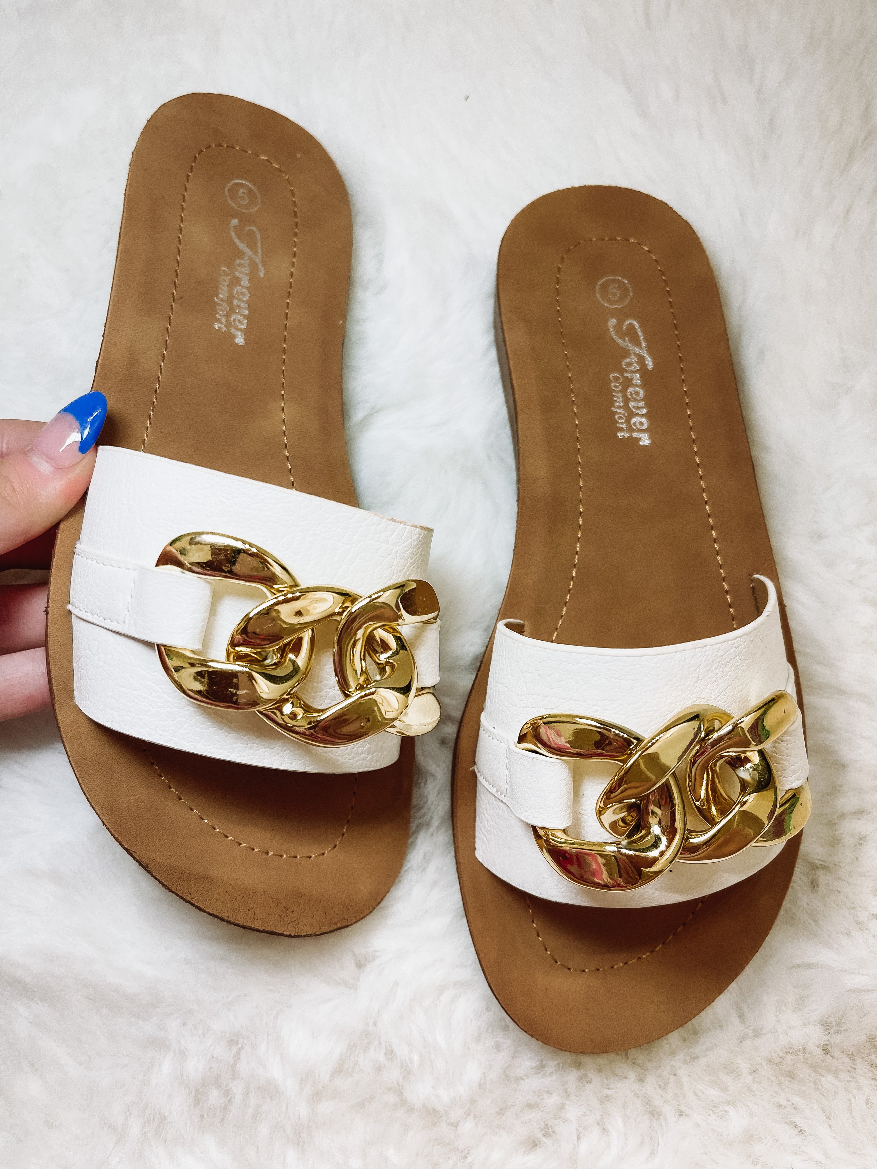 Yara Sandal in White