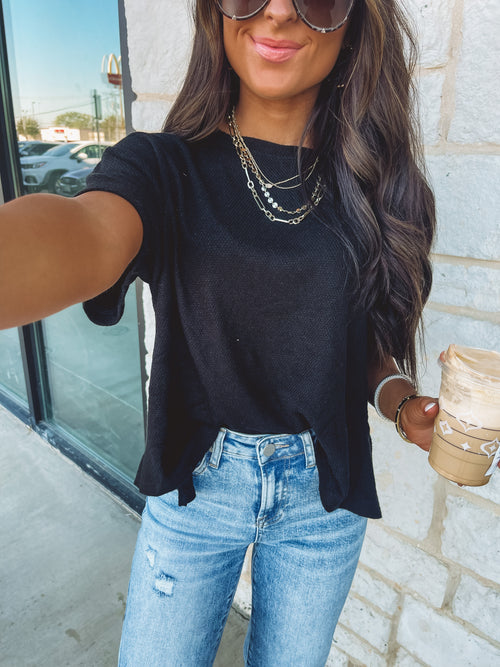 Mila Top in Black