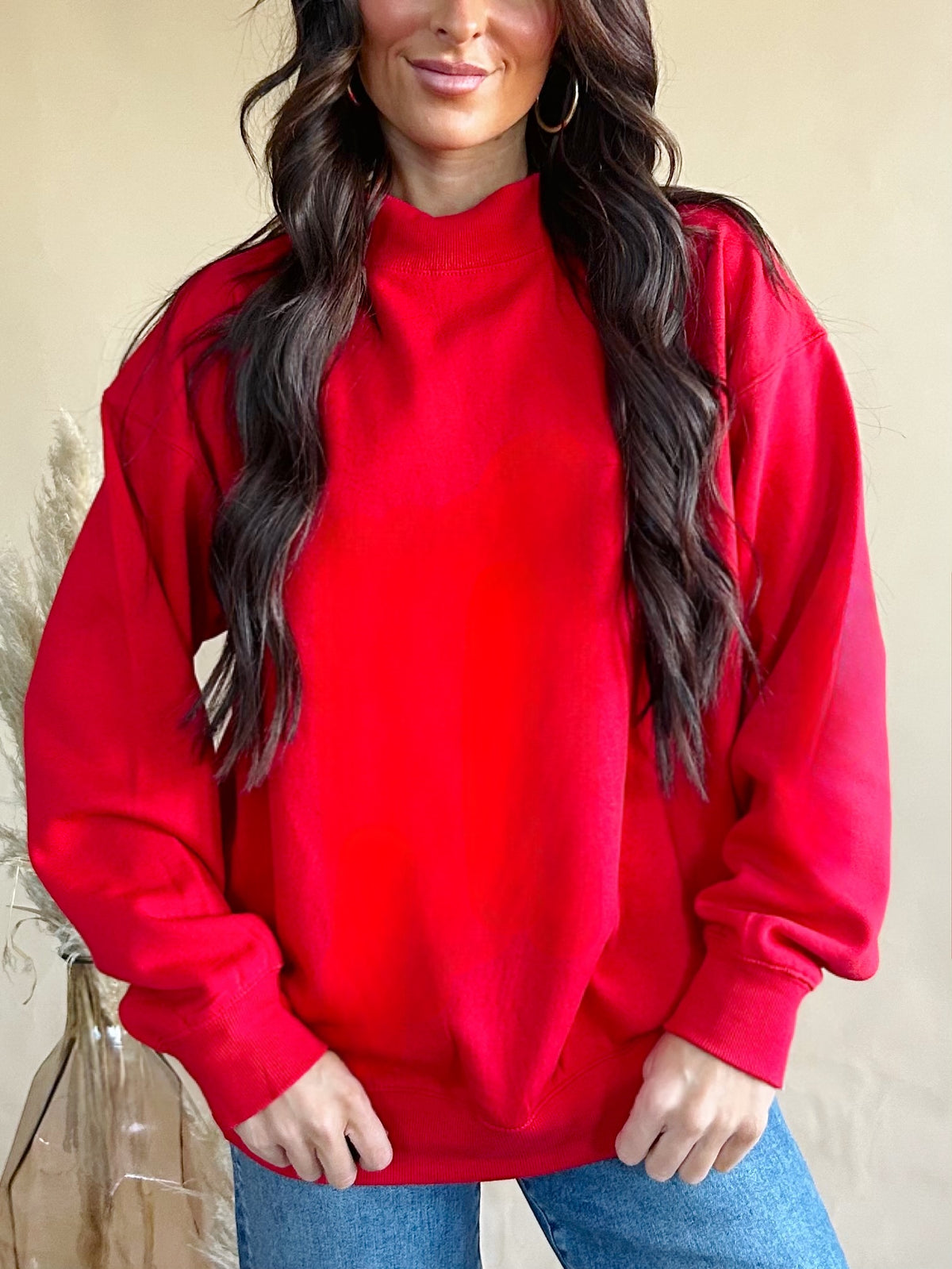 Amanda Mockneck in Red
