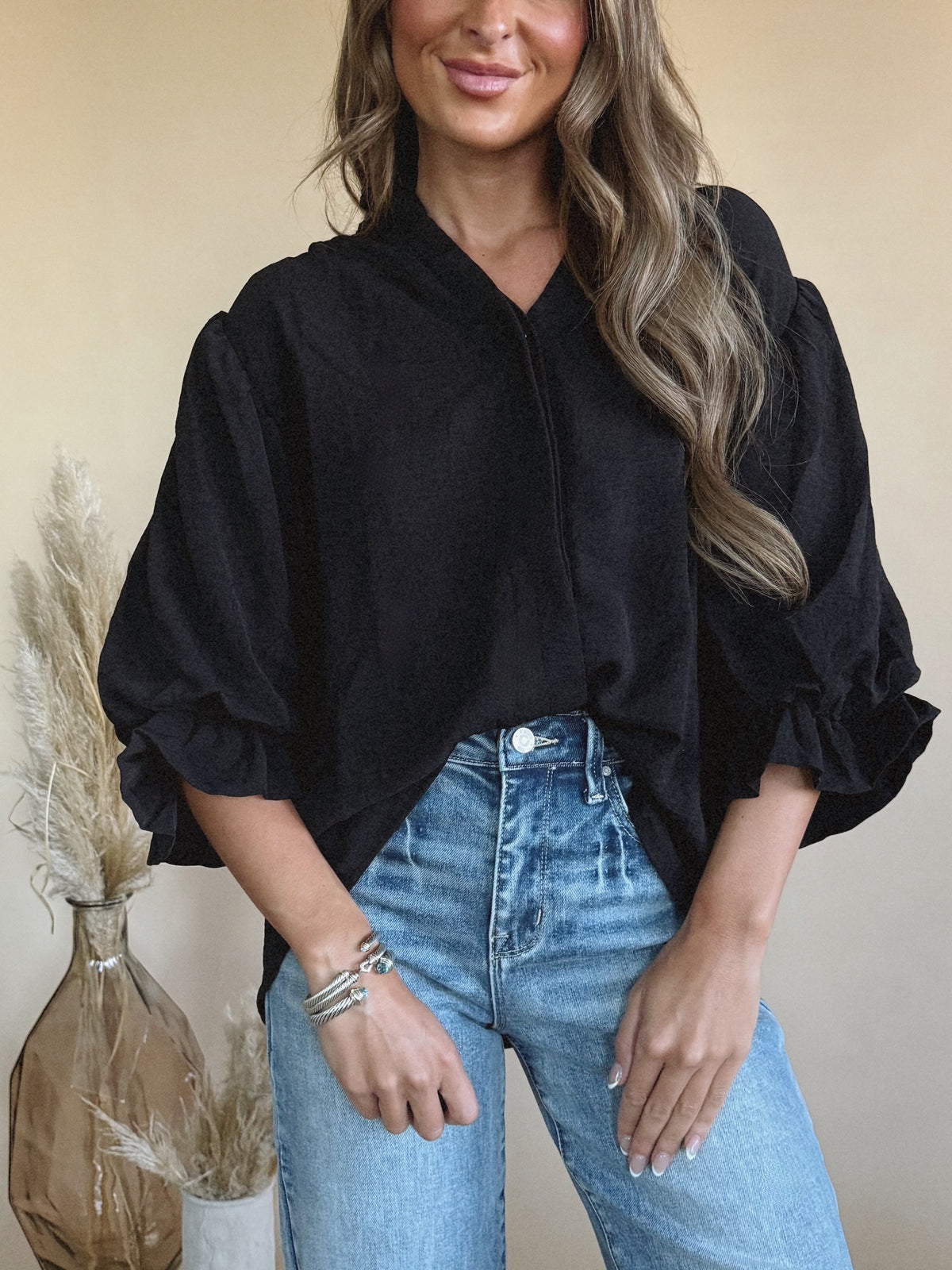 Kennedy Top in Black