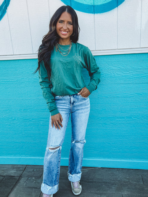 TRW Texas Long Sleeve in Pine