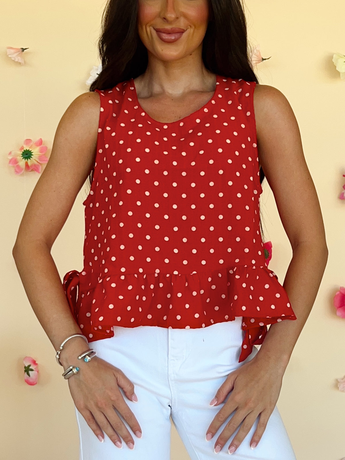 Shayanne Top in Red