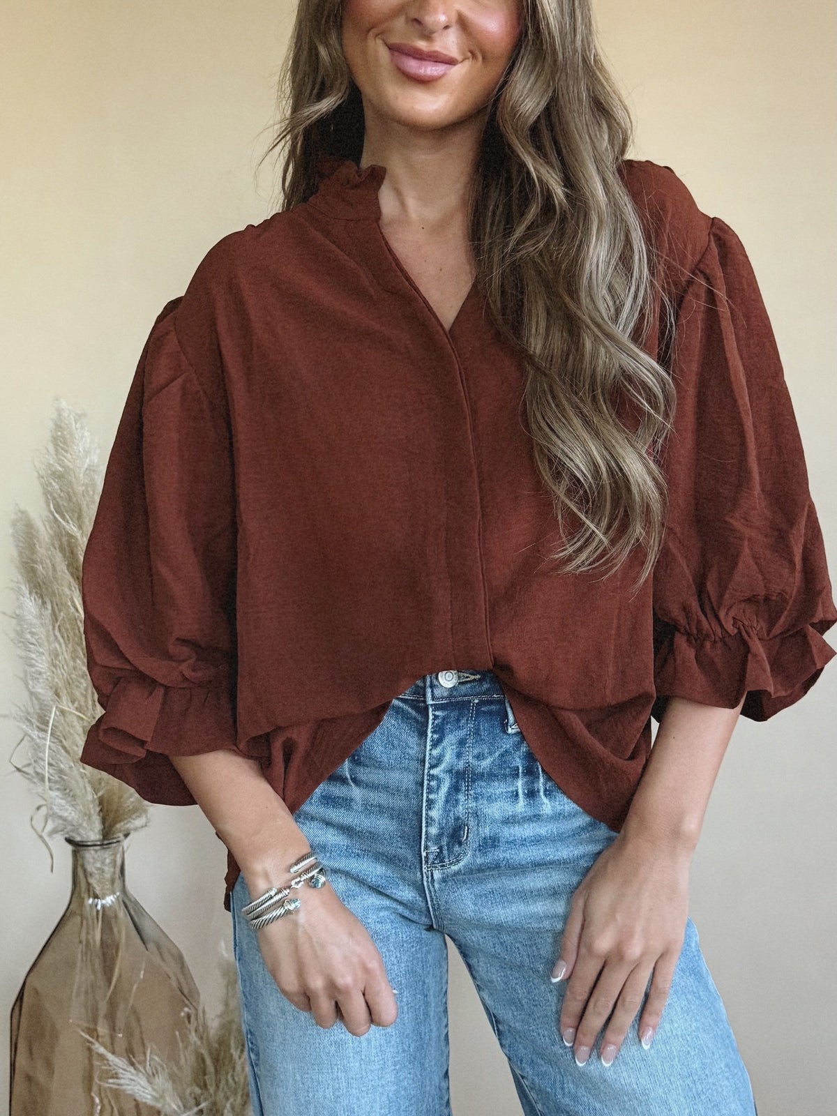 Kennedy Top in Mocha
