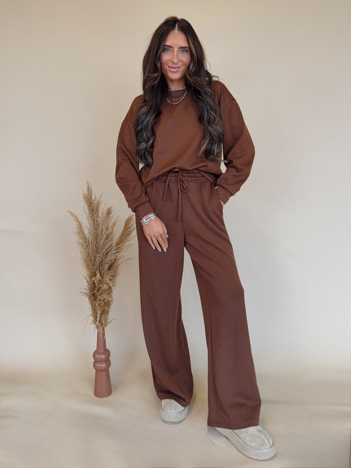 Suzie Set in Brown
