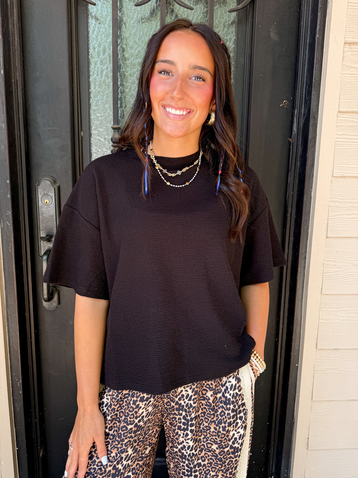 Shannon Top in Black