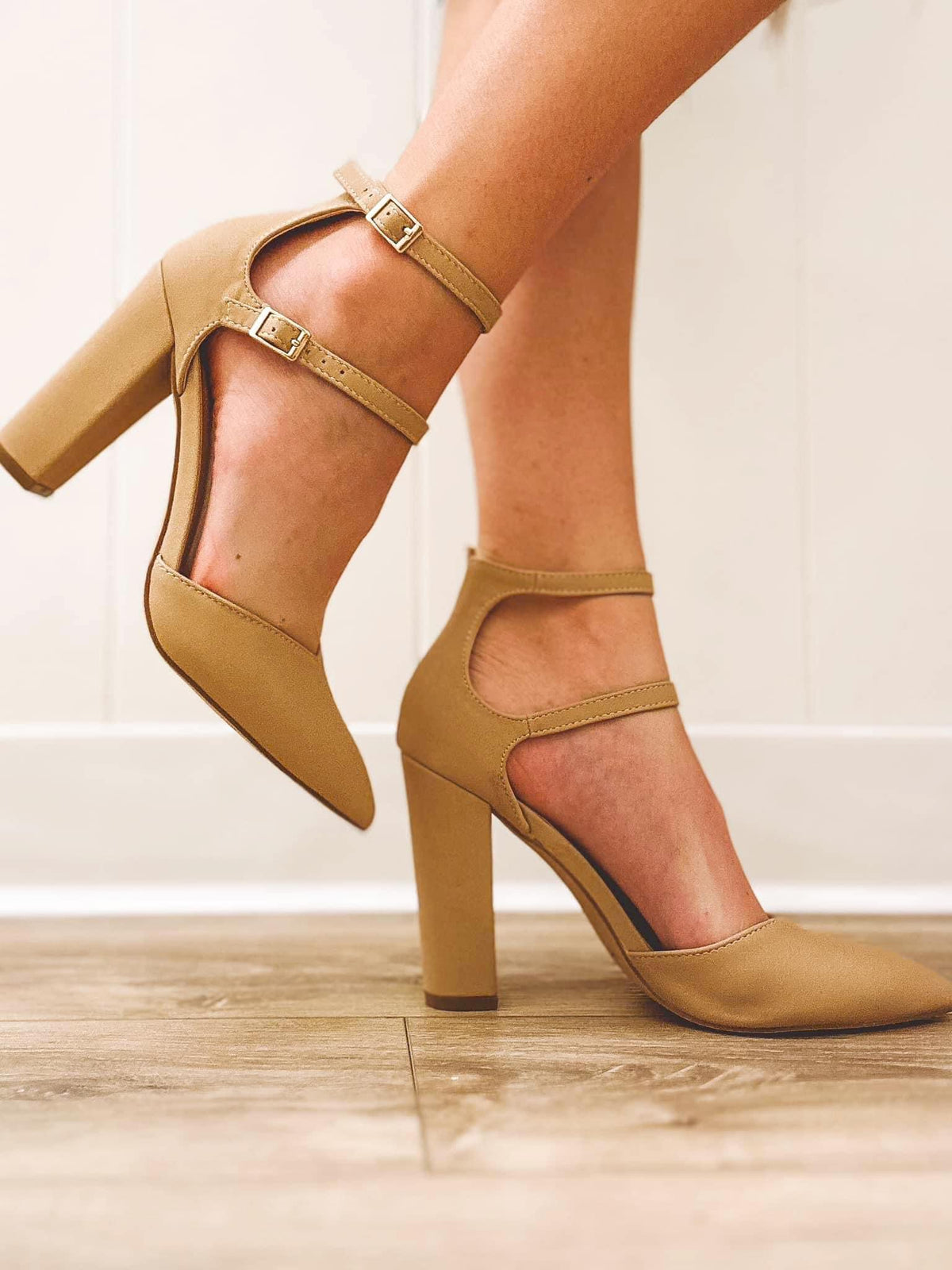 Sharry Heel in Nude