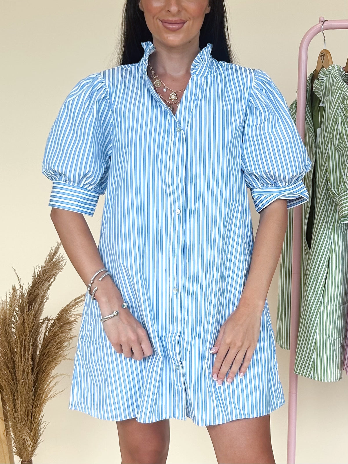 Jessika Dress in Blue