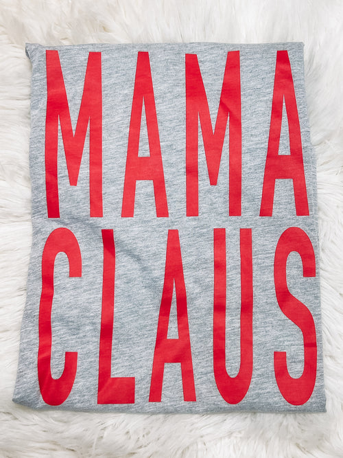 MAMA CLAUS IN RED