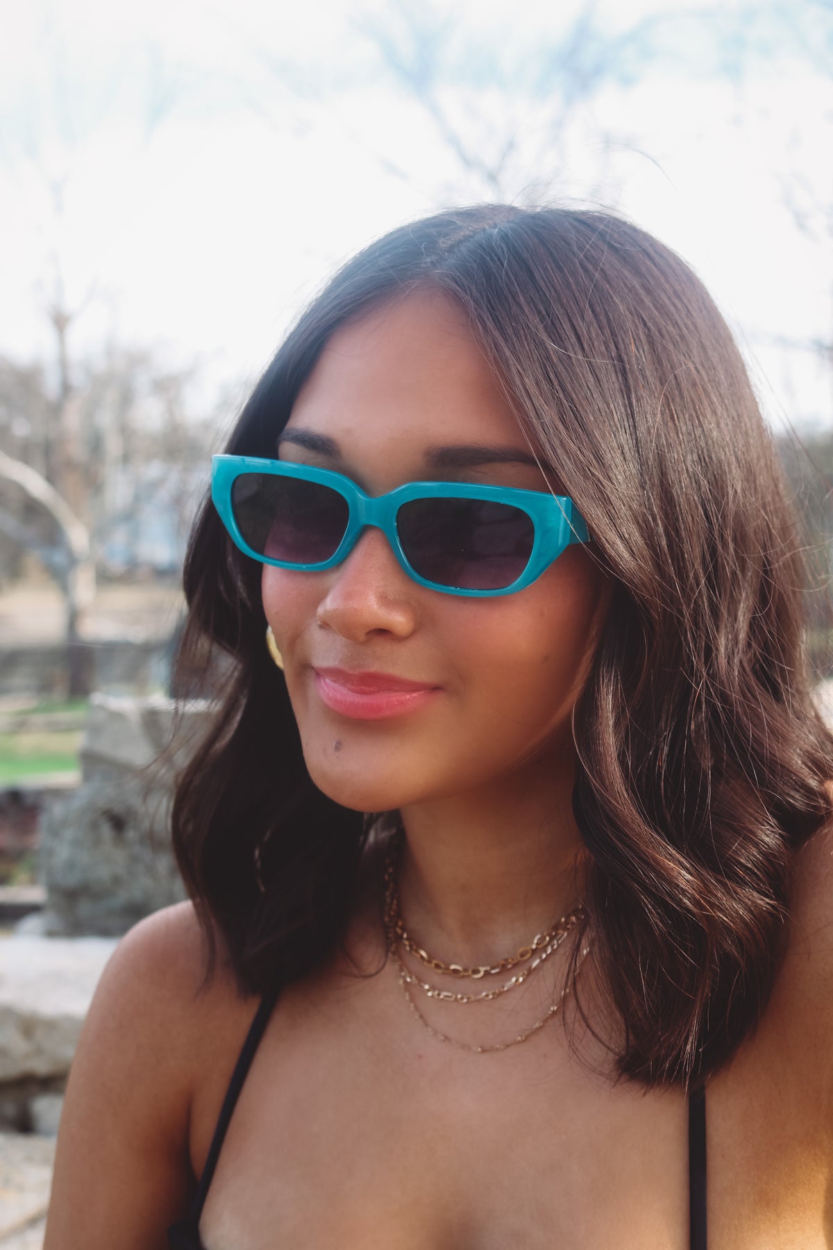 Posh Sunglasses in Blue