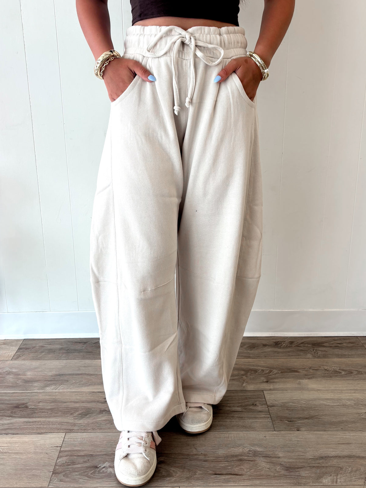 The Benji Pants in Beige