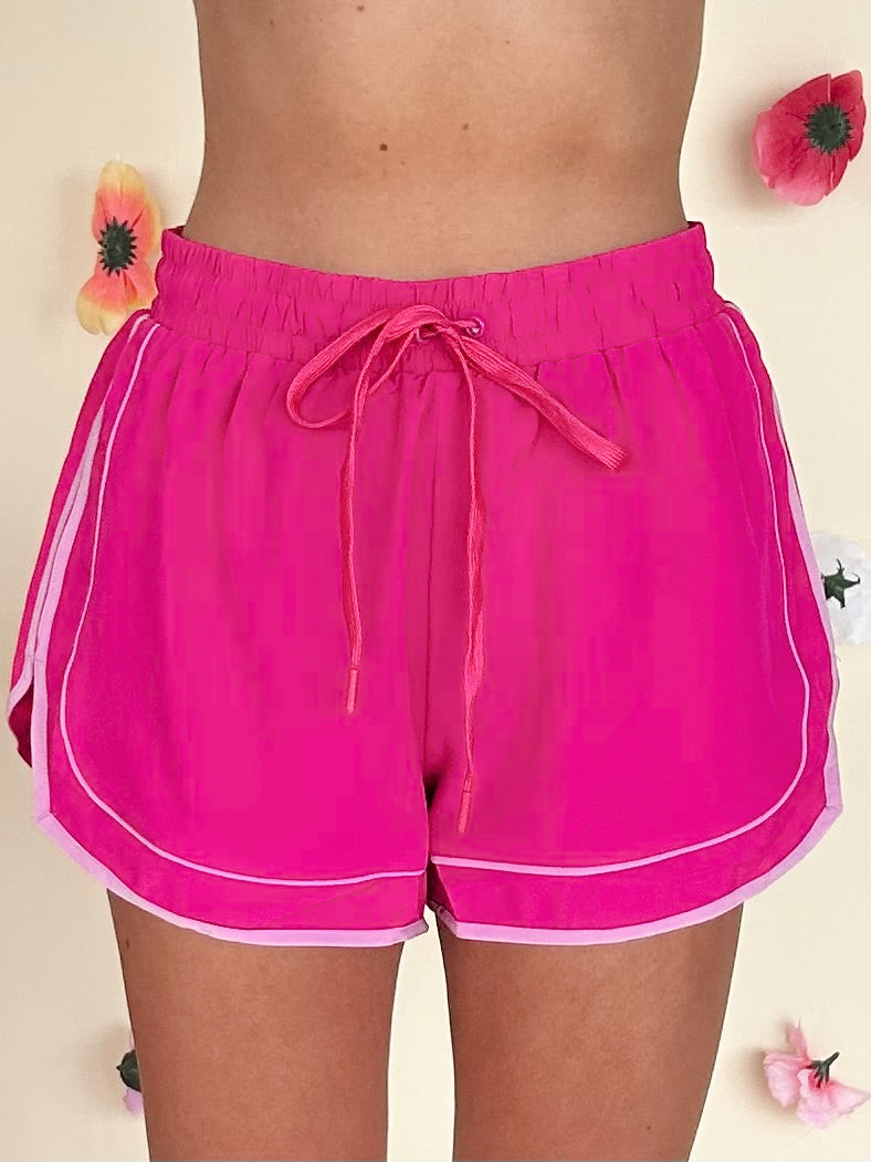 Lucy Short in Pink