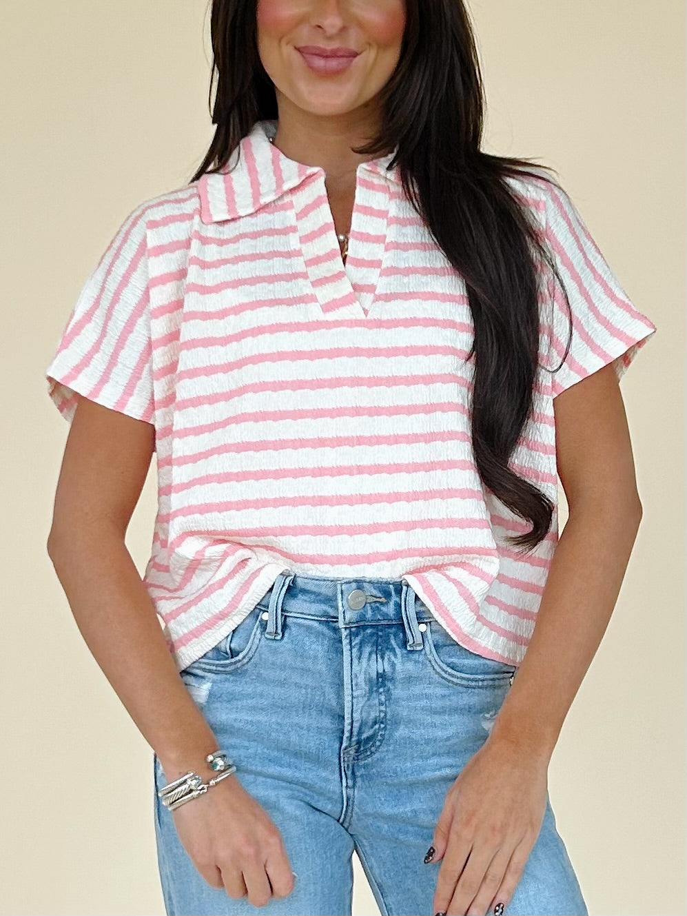 Ada Top in Pink