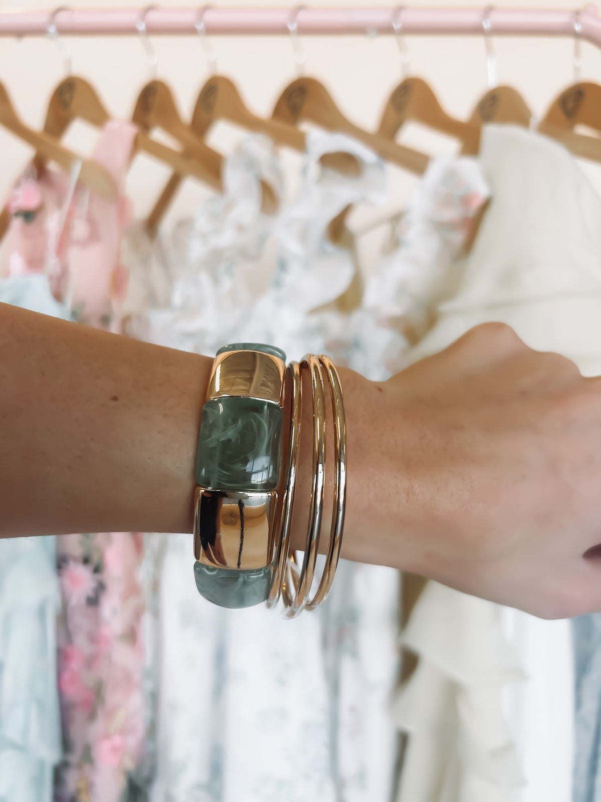 Leslie Bracelet in Green