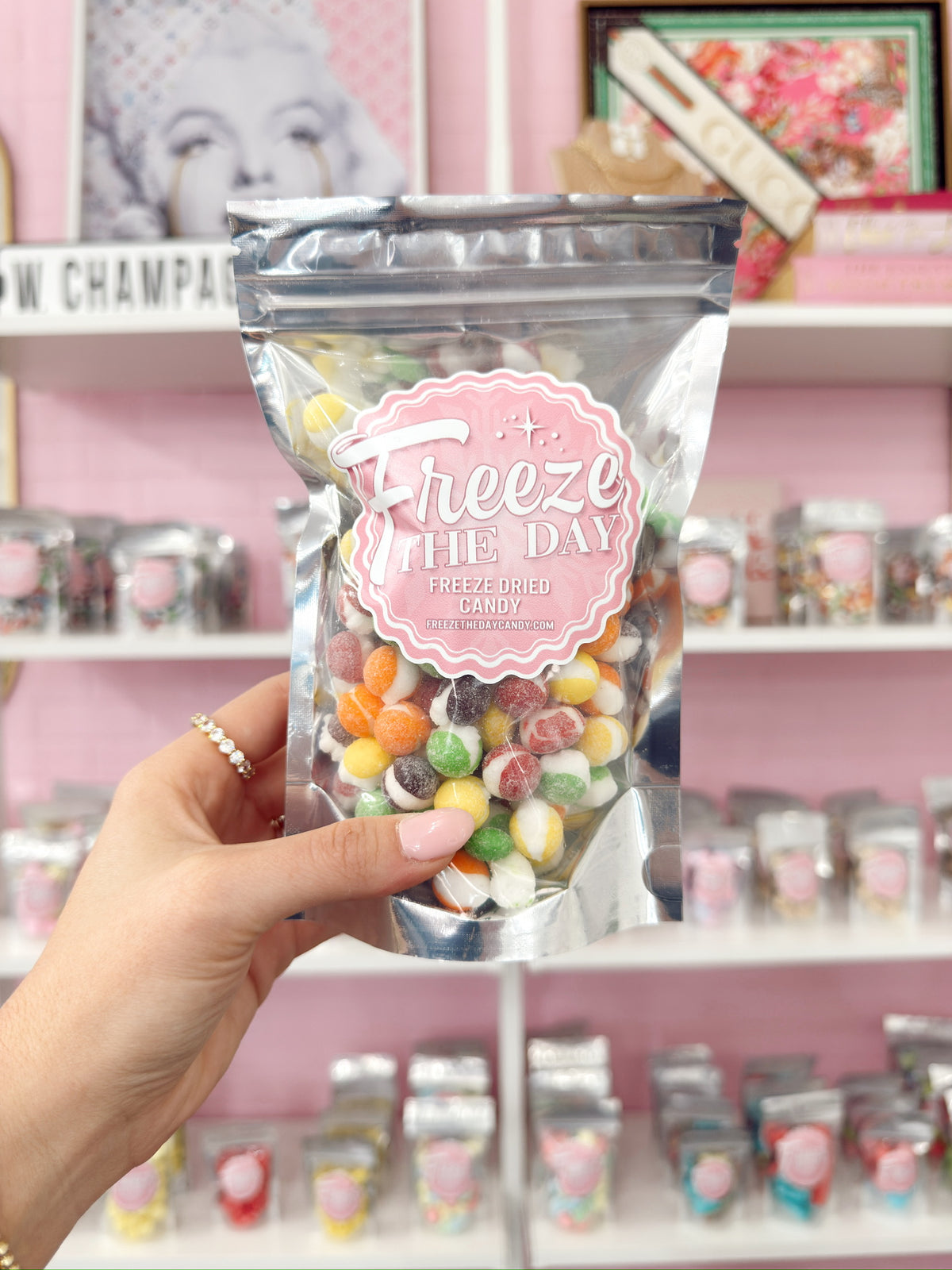 Freeze Dried Sour Skittles : Large