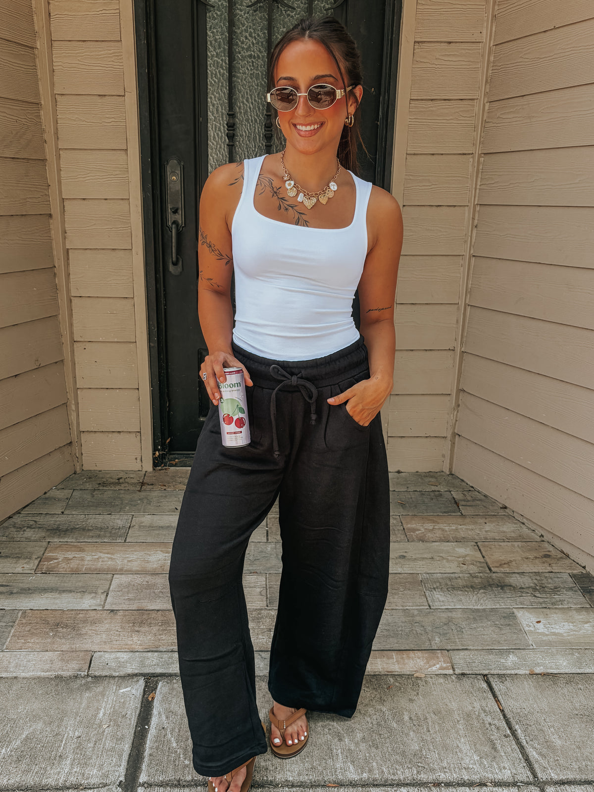 The Benji Pants in Black