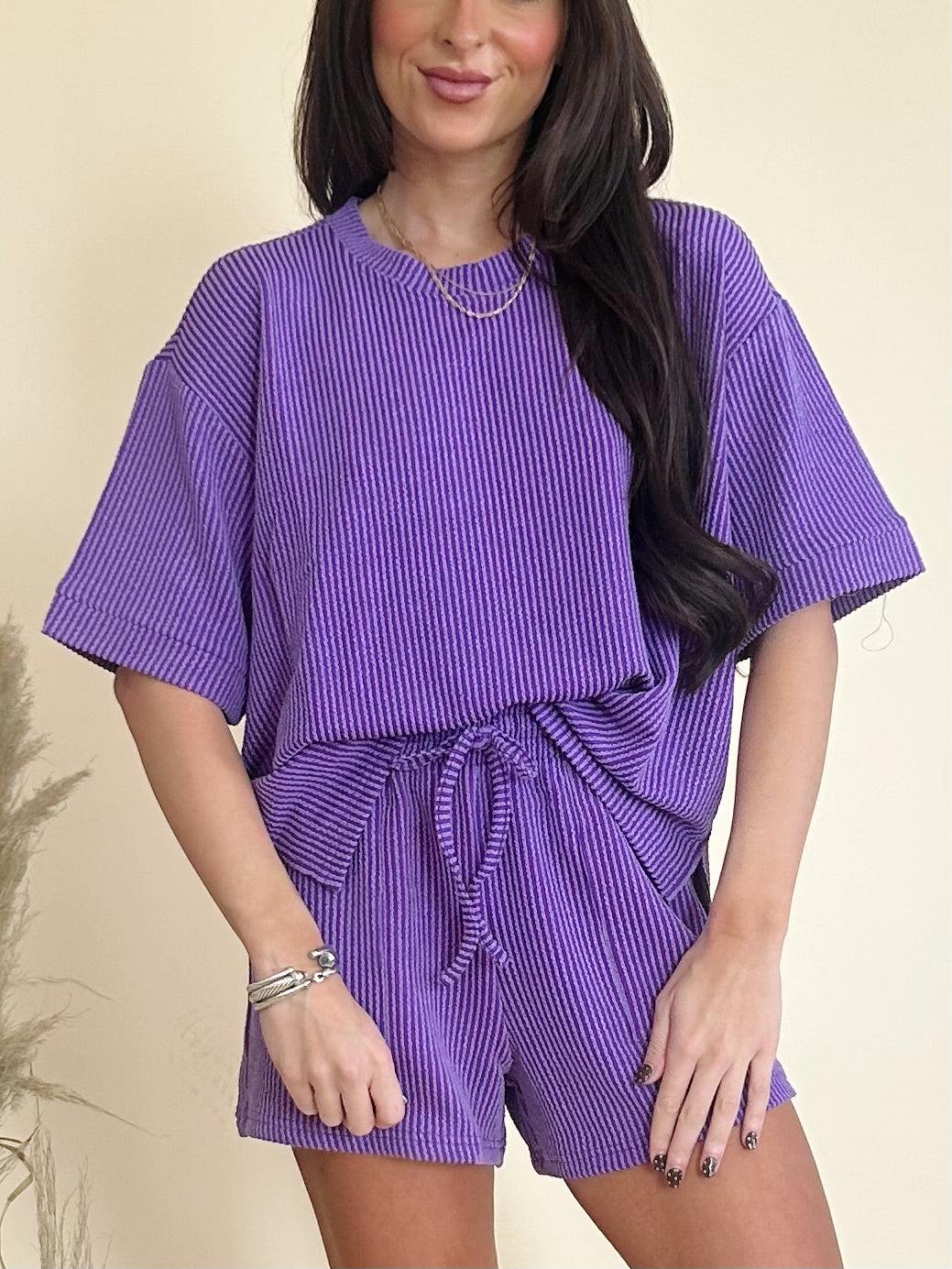 Camille Set in Purple