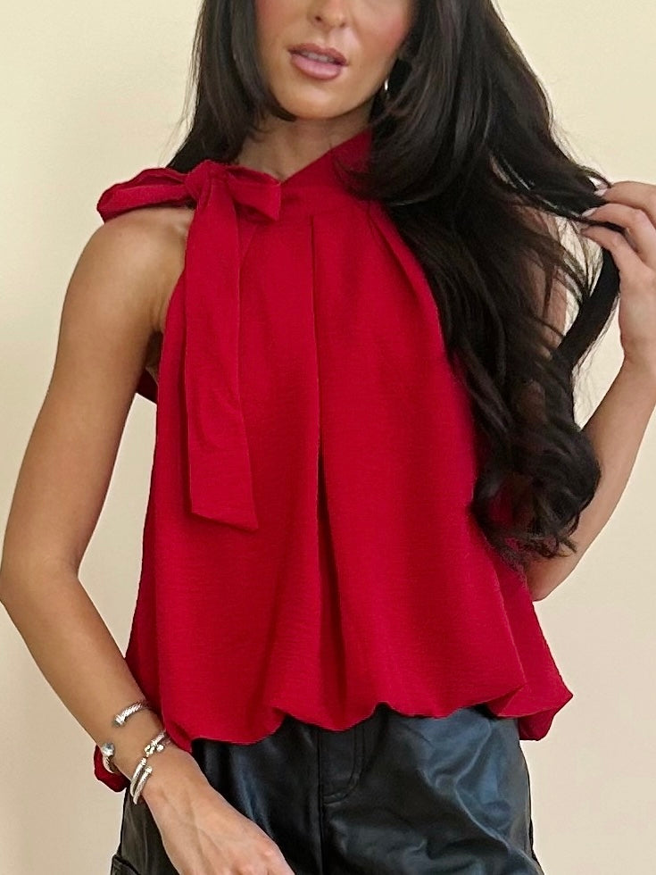 Reba Top in Red