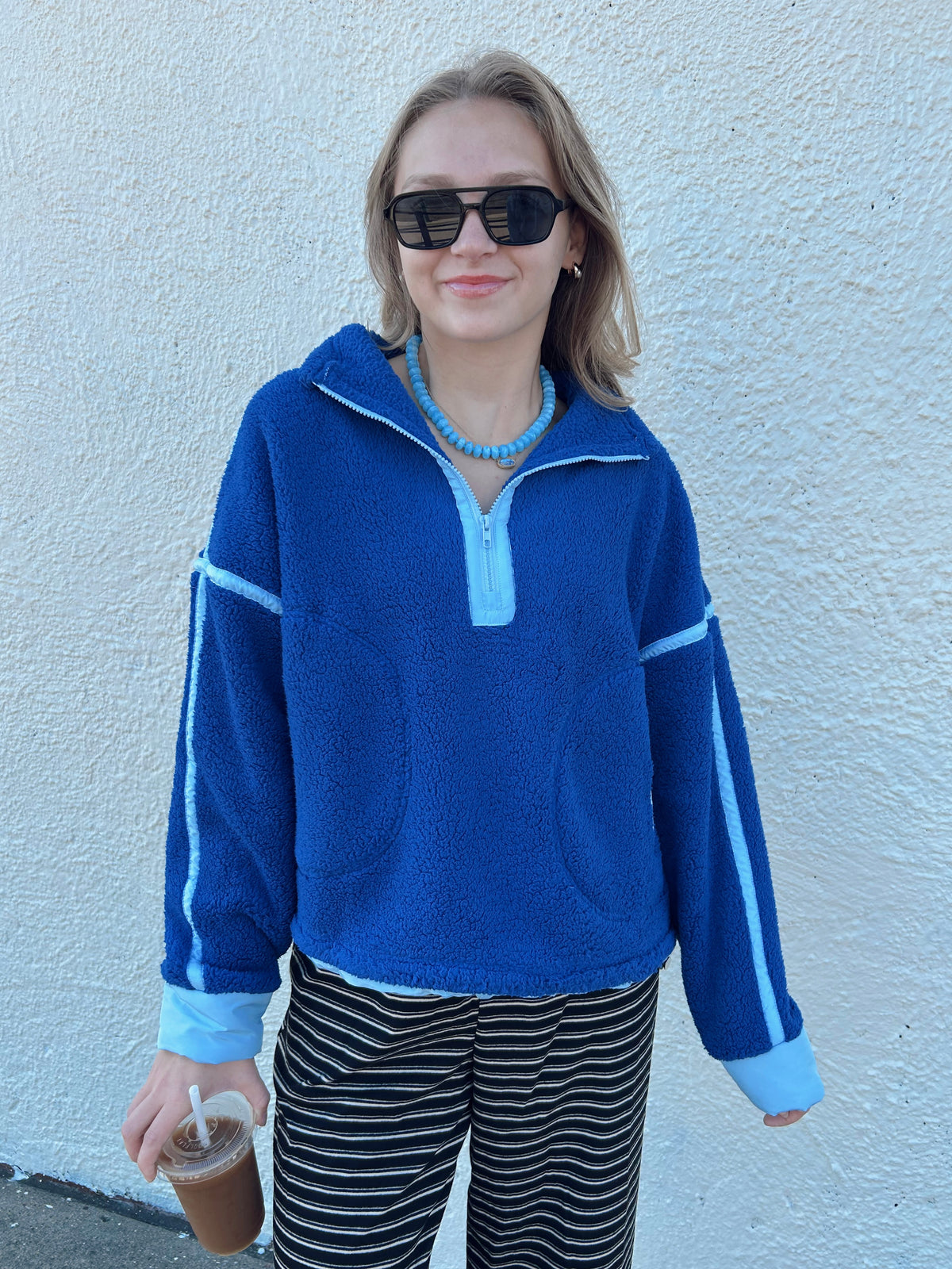 Morgyn Pullover in Blue