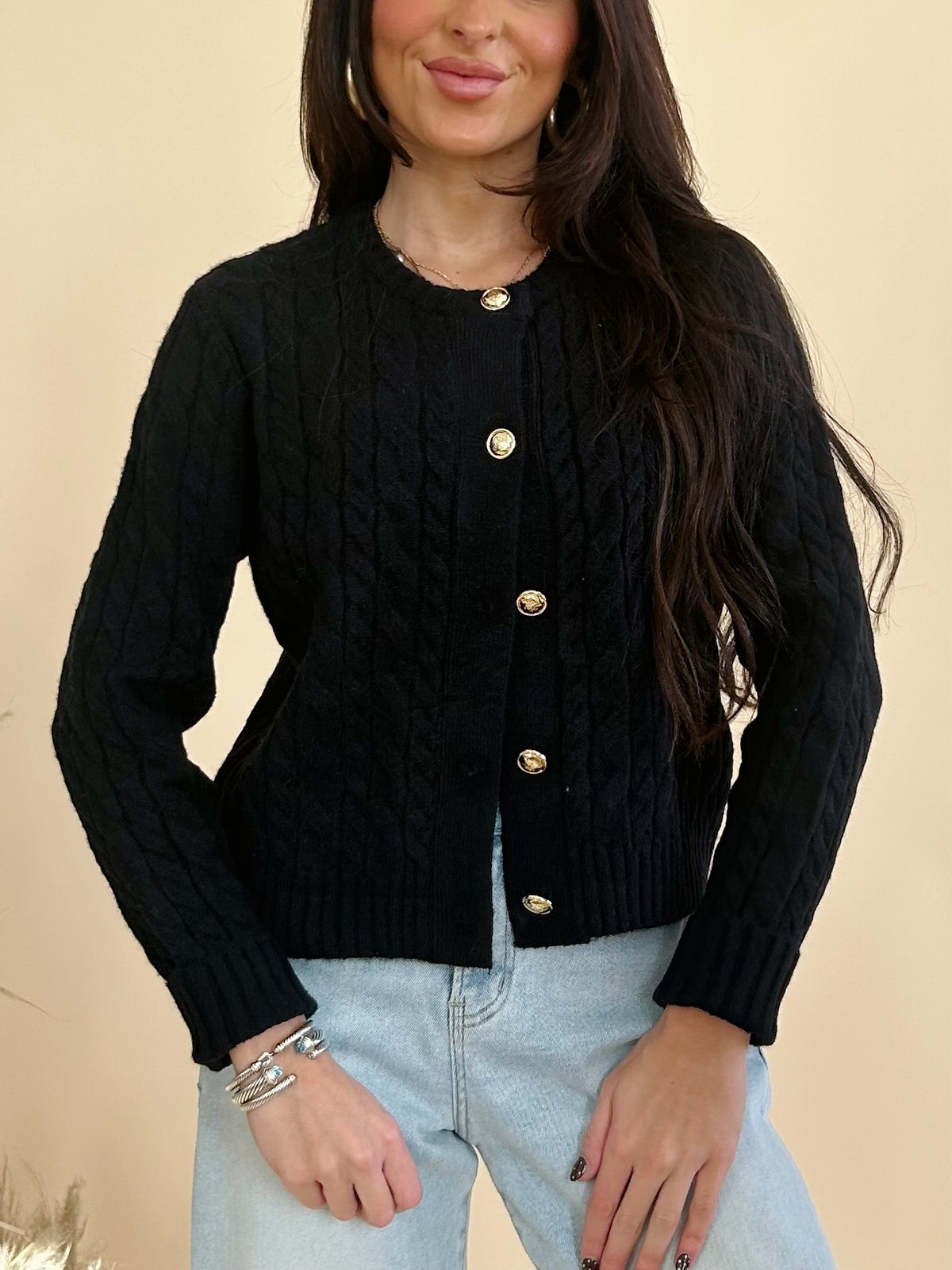 Amina Sweater in Black
