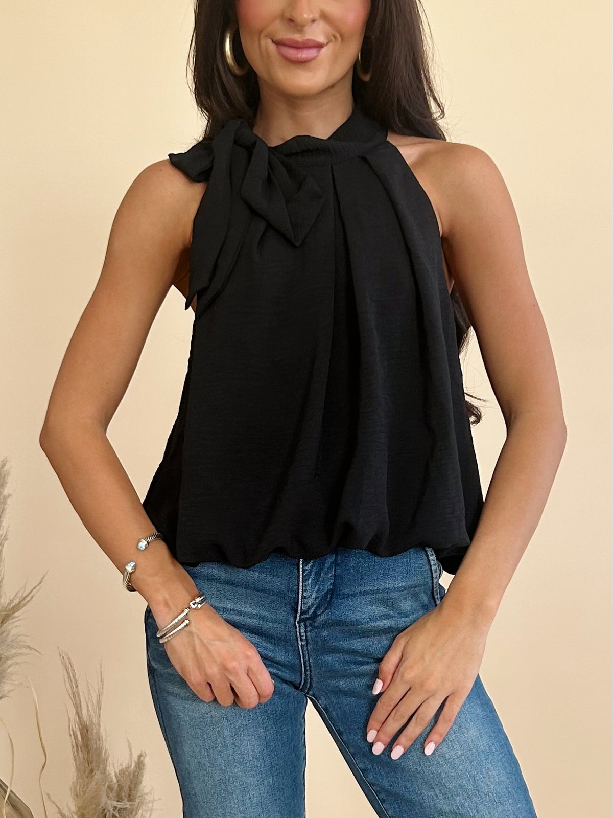 Reba Top in Black