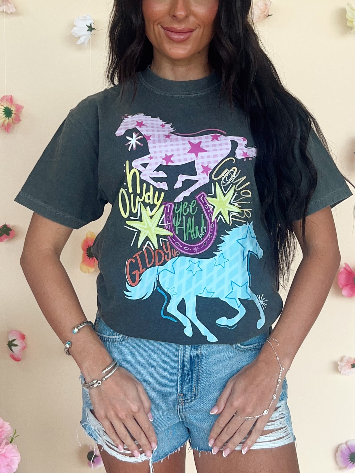 Howdy Cowgirl Tee