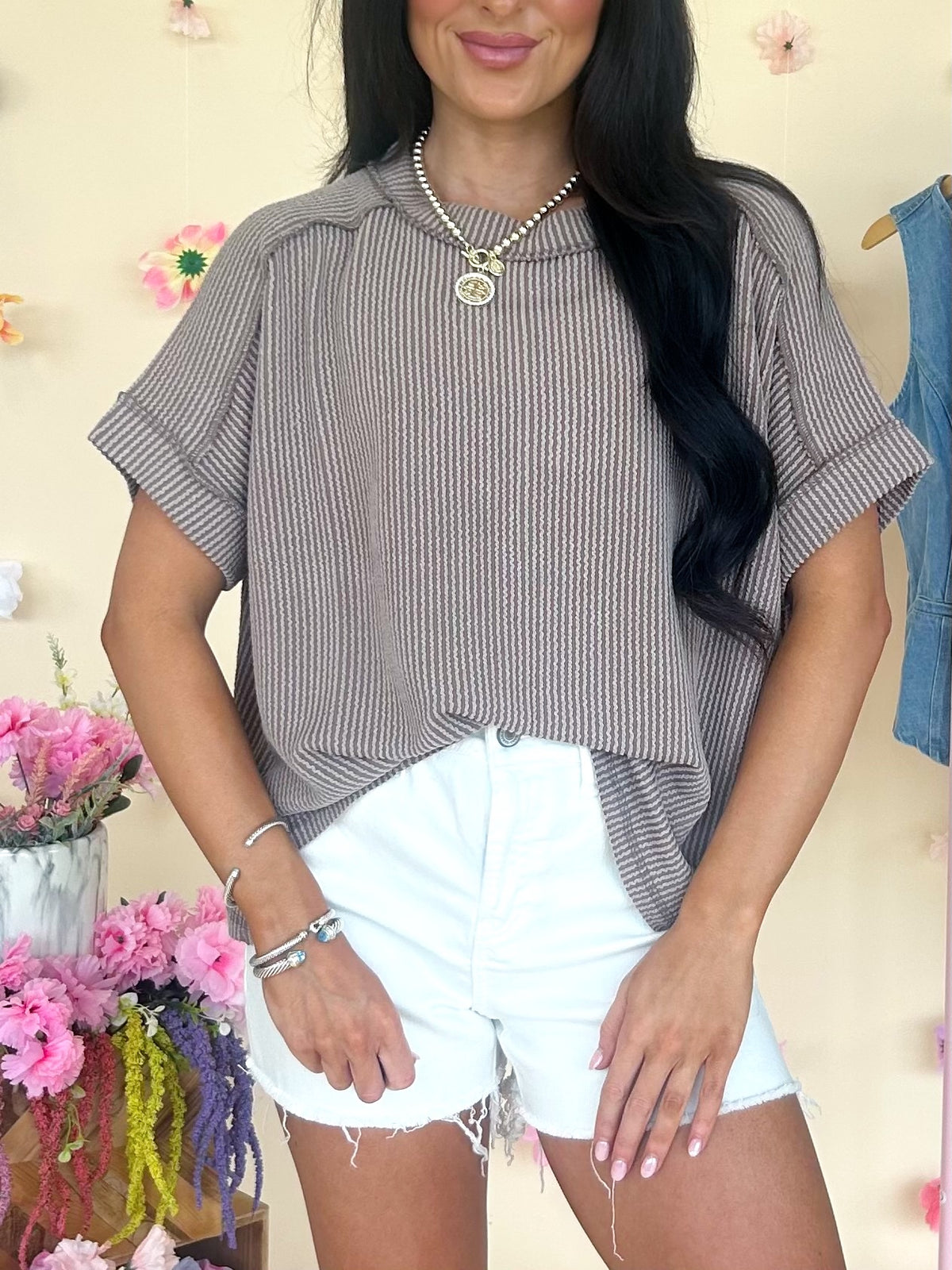 Sara Top in Mocha
