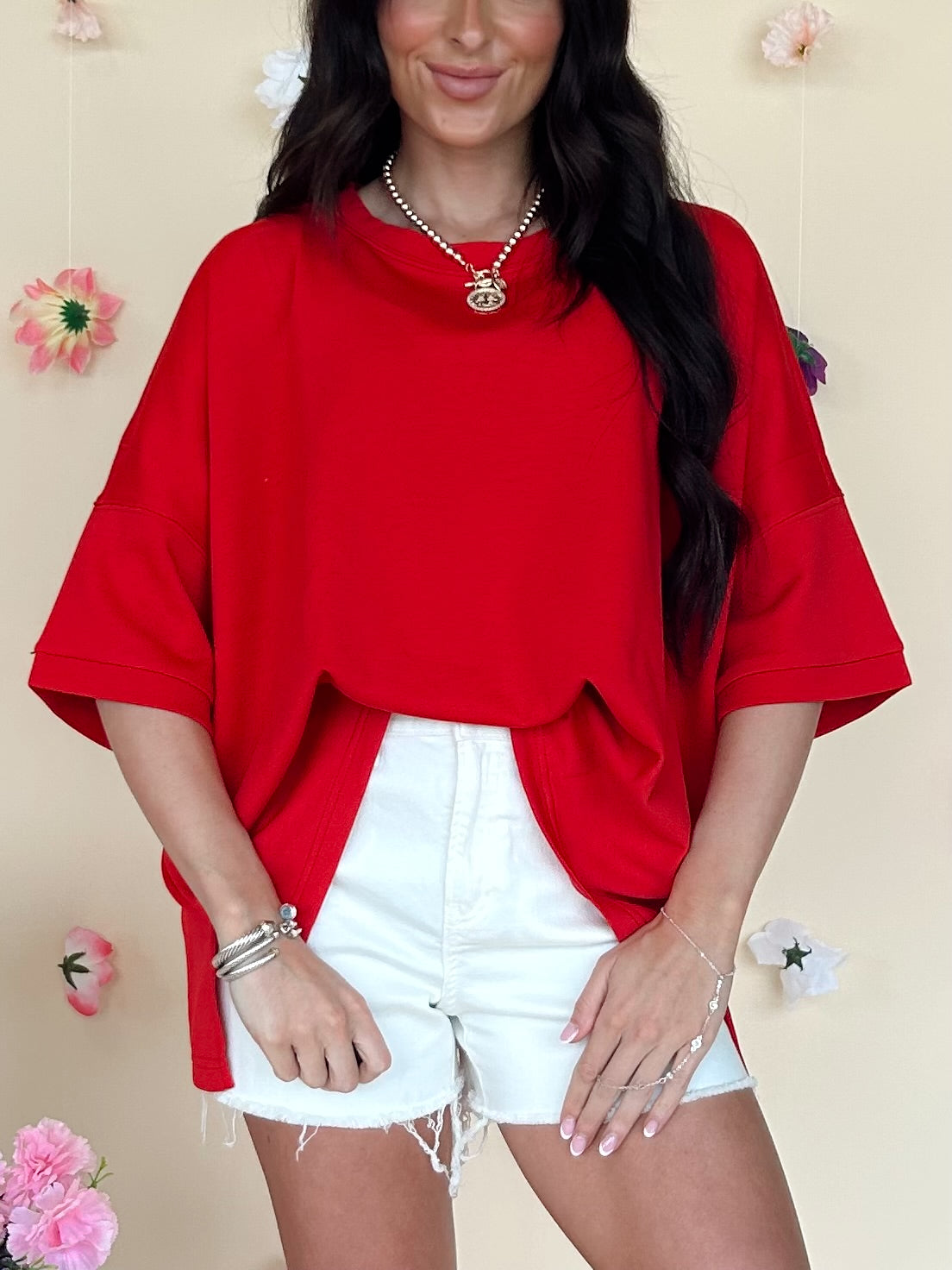 Stassi Top in Red